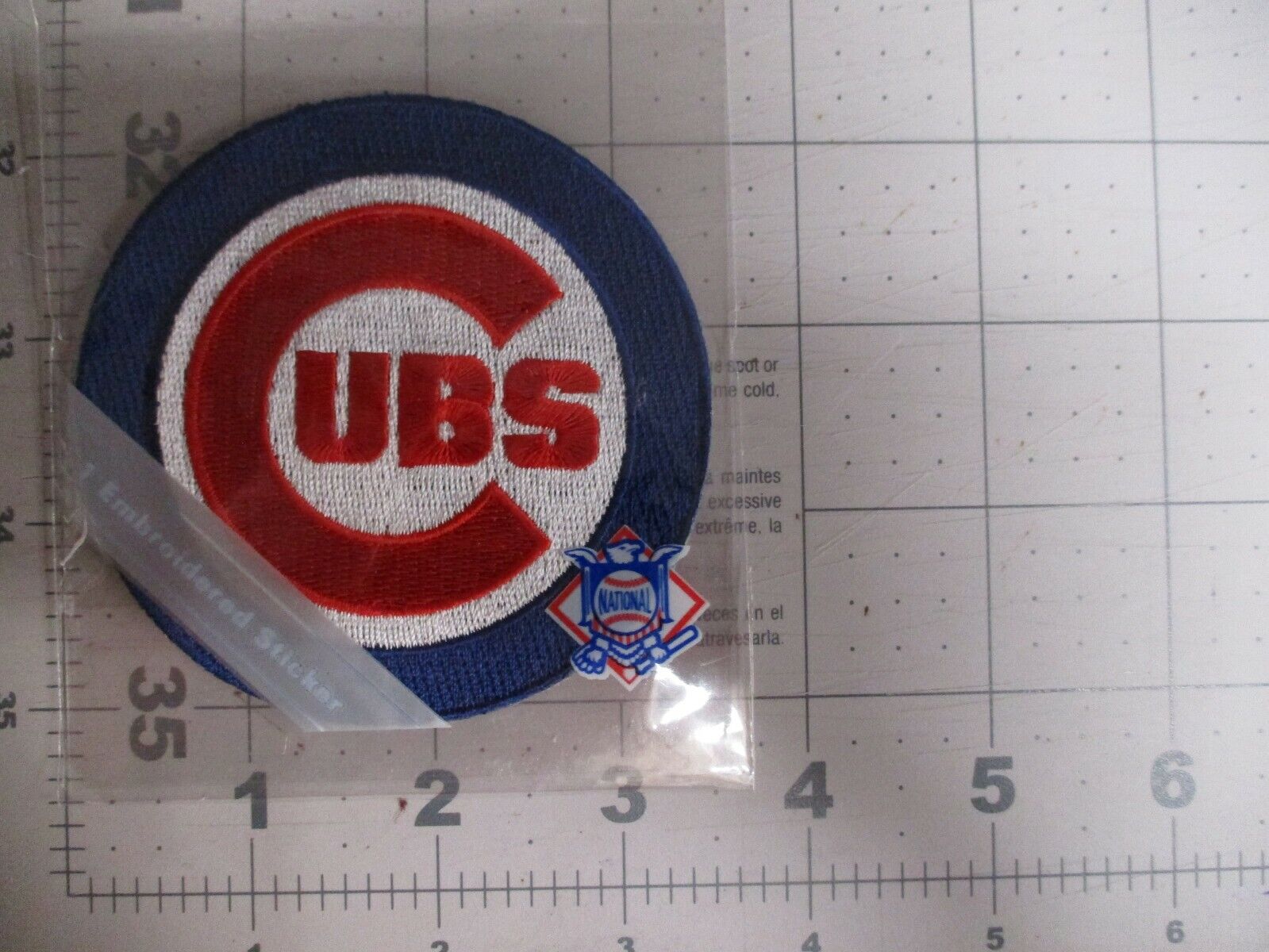 Chicago Cubs MLB patch size 3.5 x 3.5 inches New in Bag EK Success