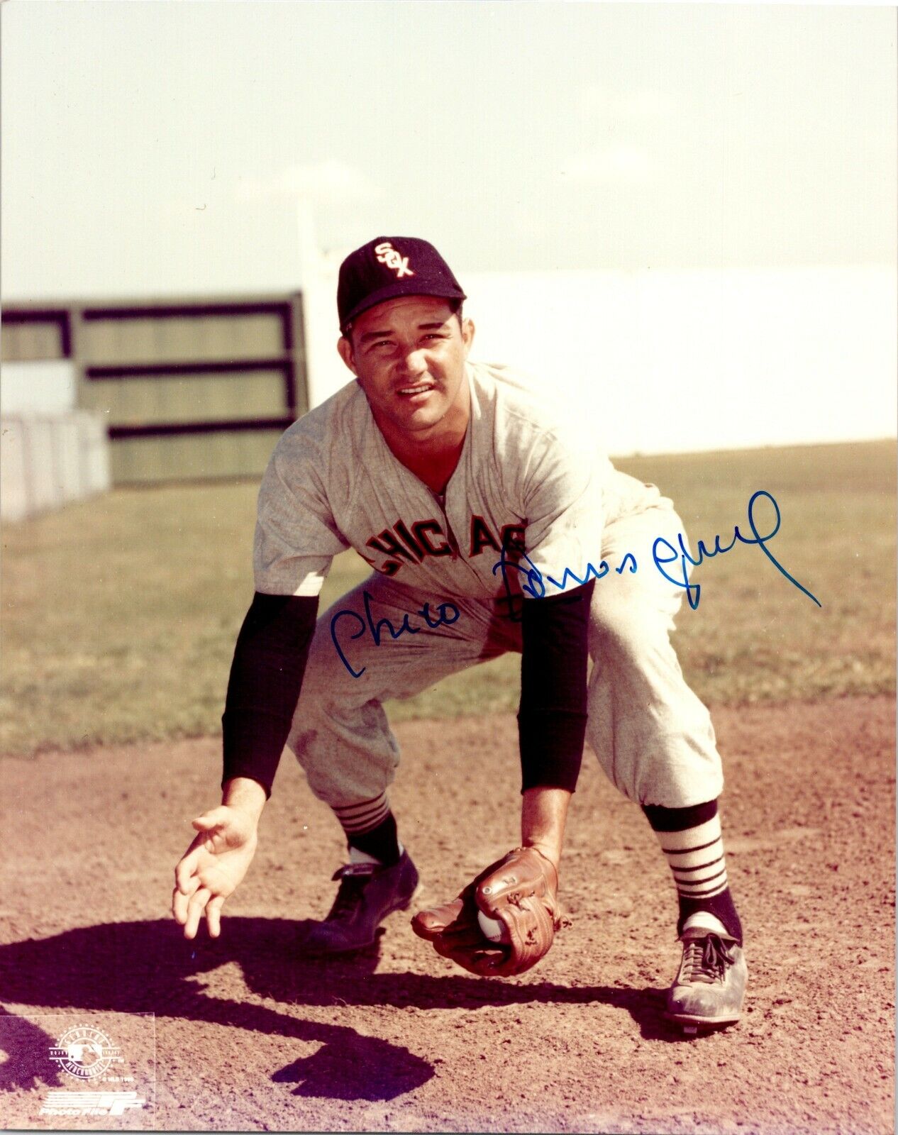 Chico Carrasquel Chicago White Sox Signed autographed 8x10 photo B