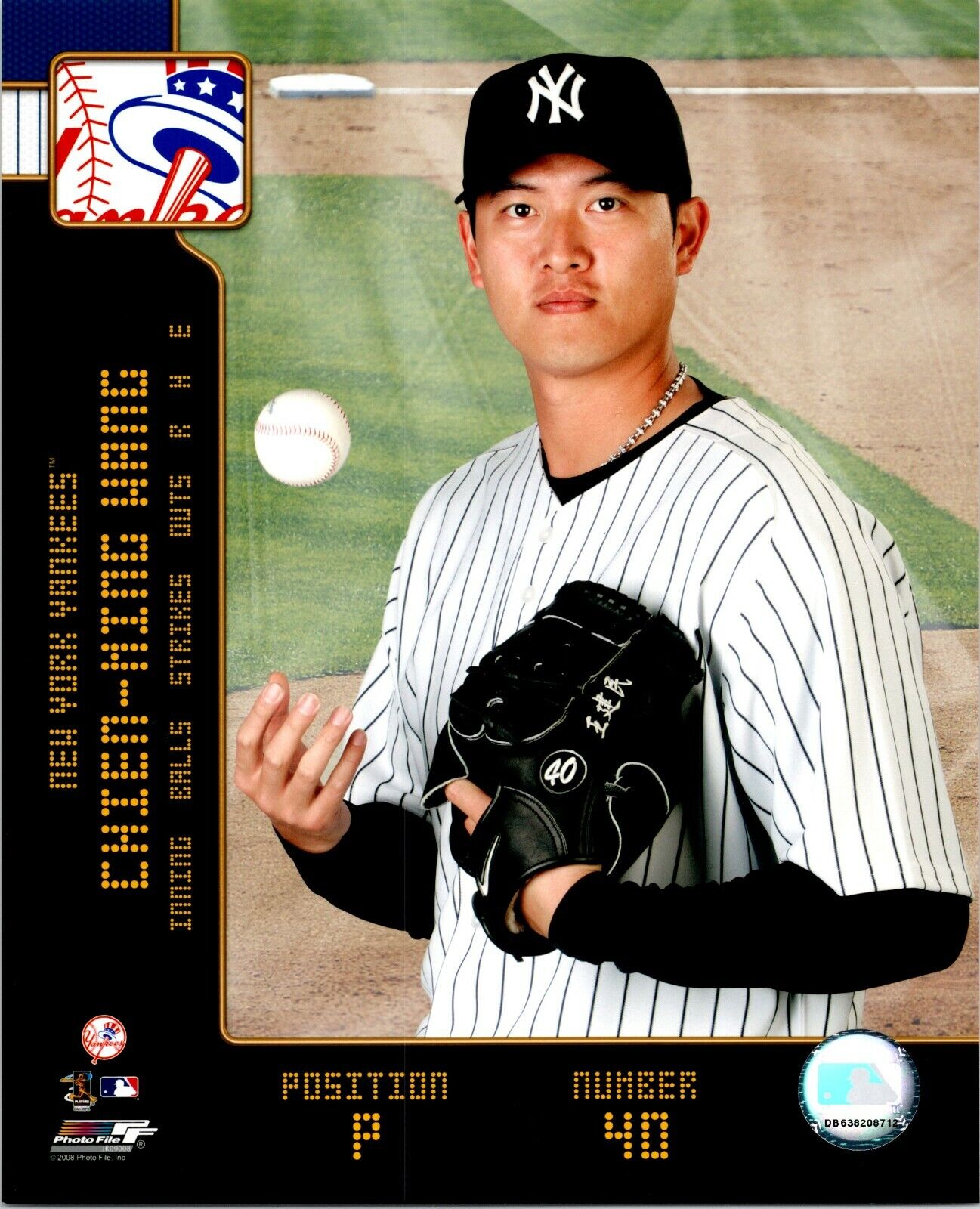Chien-Ming Wang New York Yankees  8x10 Color Photo