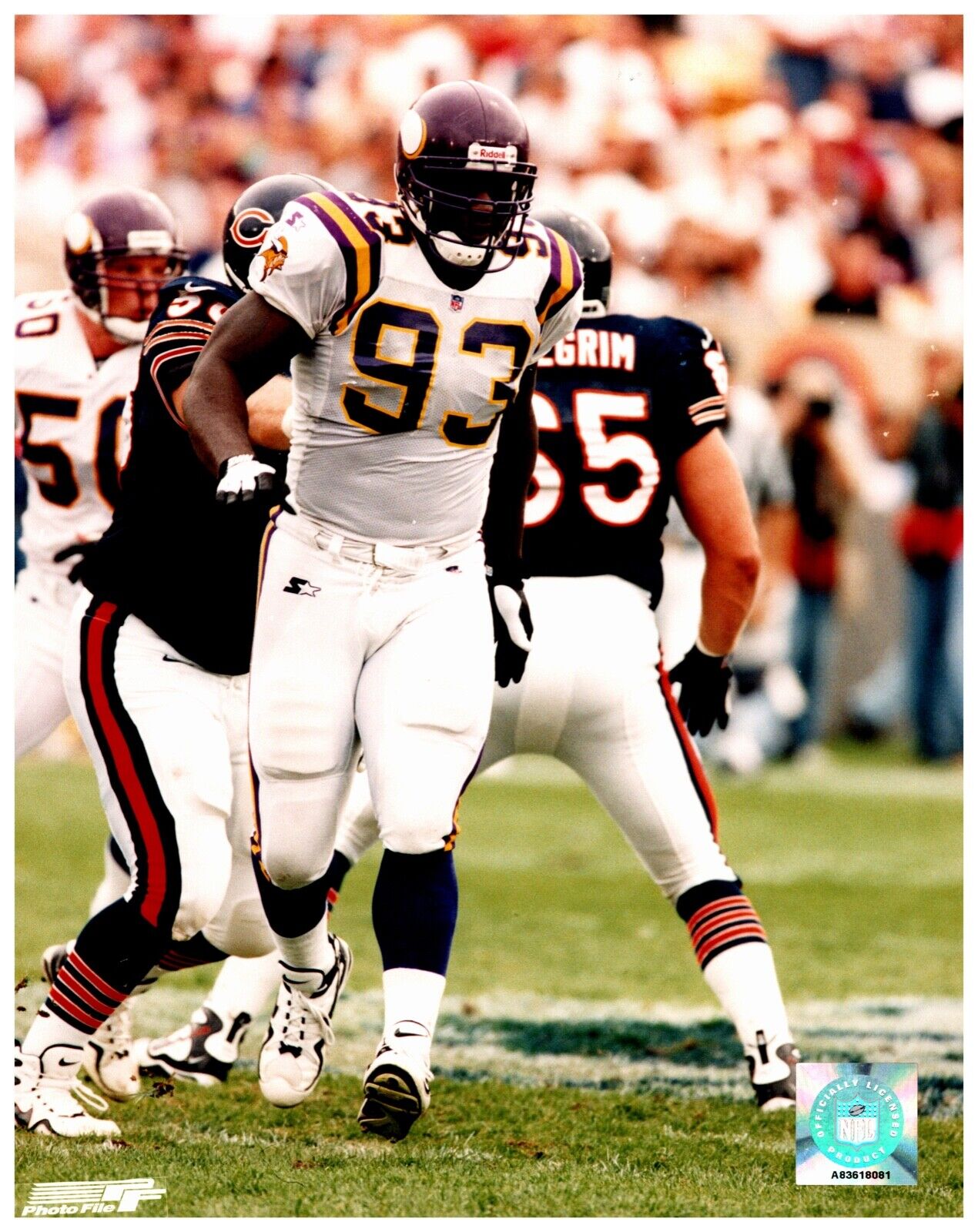Chris Coleman Minnesota Vikings Photofile Unsigned 8x10 NFL Sports HG Photo