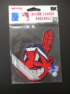 Cleveland Indians Chief Wahoo Jersey Sleeve Official MLB Logo Patch