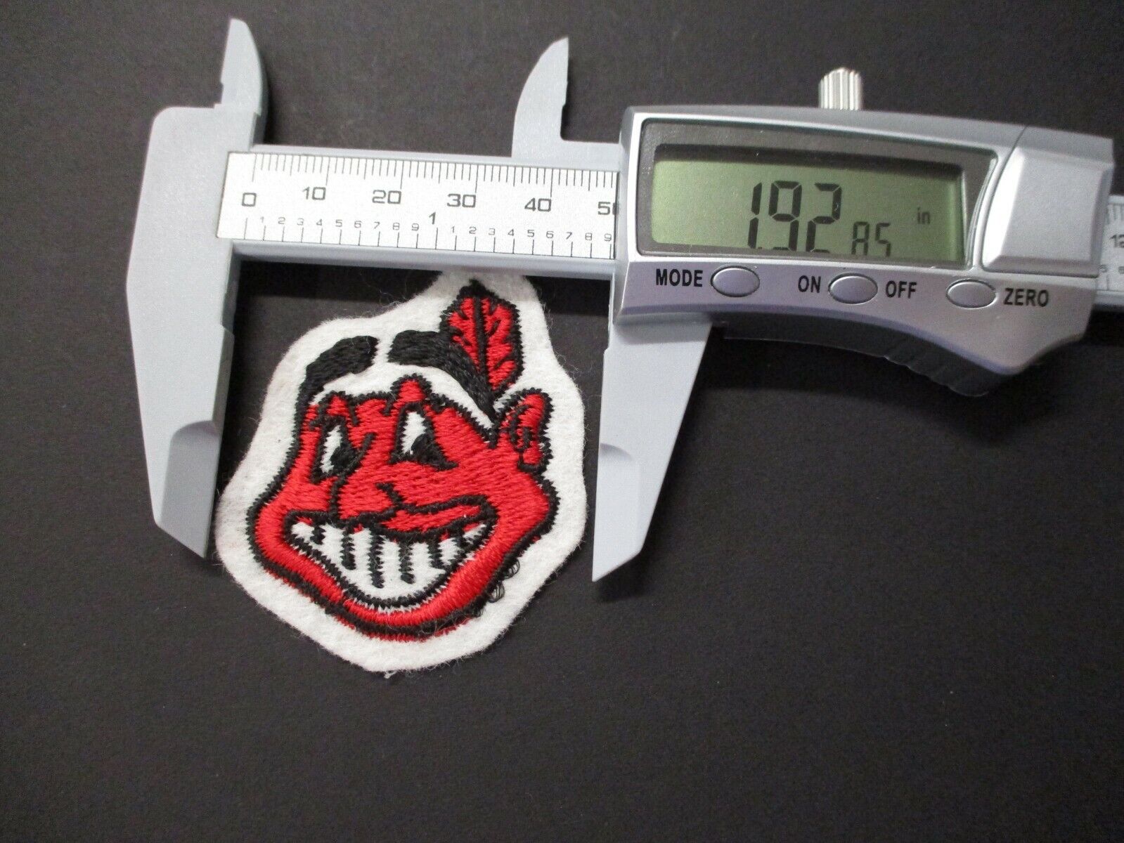 MLB CLEVELAND INDIANS Baseball CHIEF WAHOO Sewn Logo Nigeria