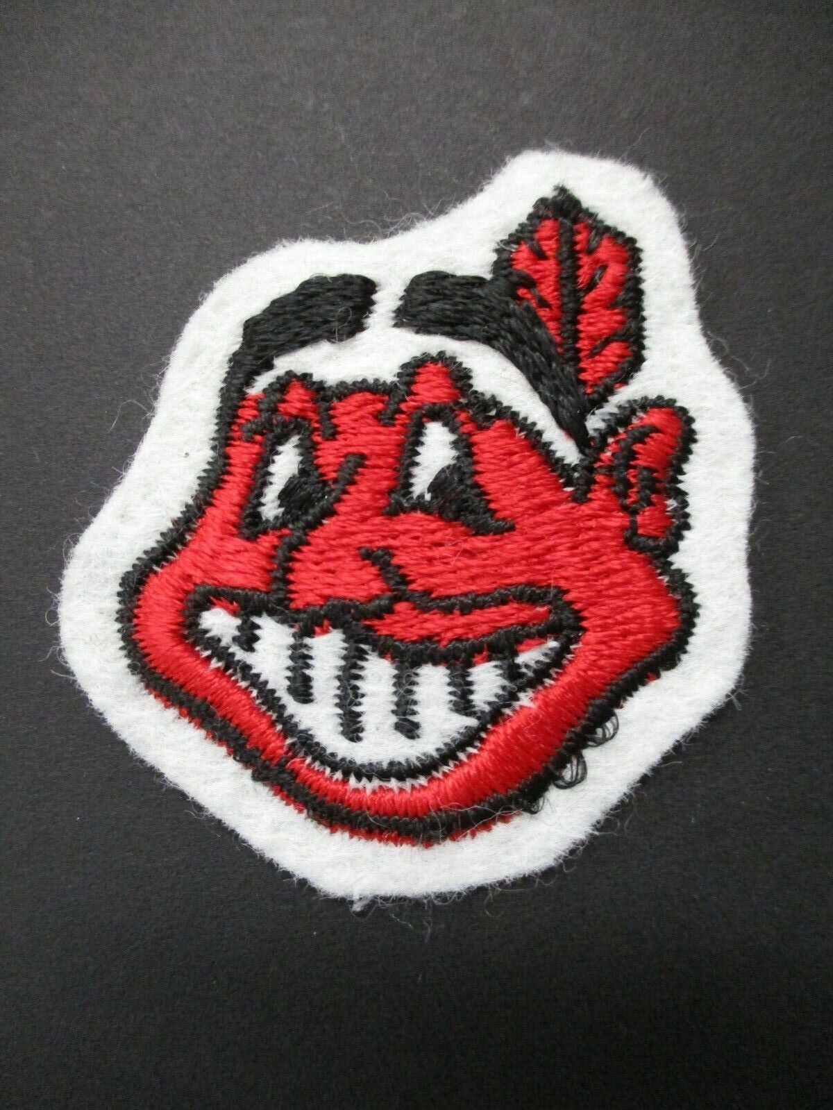 Cleveland Indians Chief Wahoo Patch Size 2 x 2.25 Inches - All Sports  Custom Framing