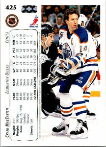 1990-91 Craig MacTavish Game Worn Edmonton Oilers Jersey. Hockey, Lot  #81792