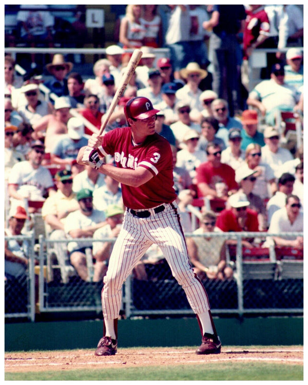 Dale Murphy PHILADELPHIA PHILLIES UNSIGNED 8 x 10 ORIGINAL SNAPSHOT PHOTO  #81