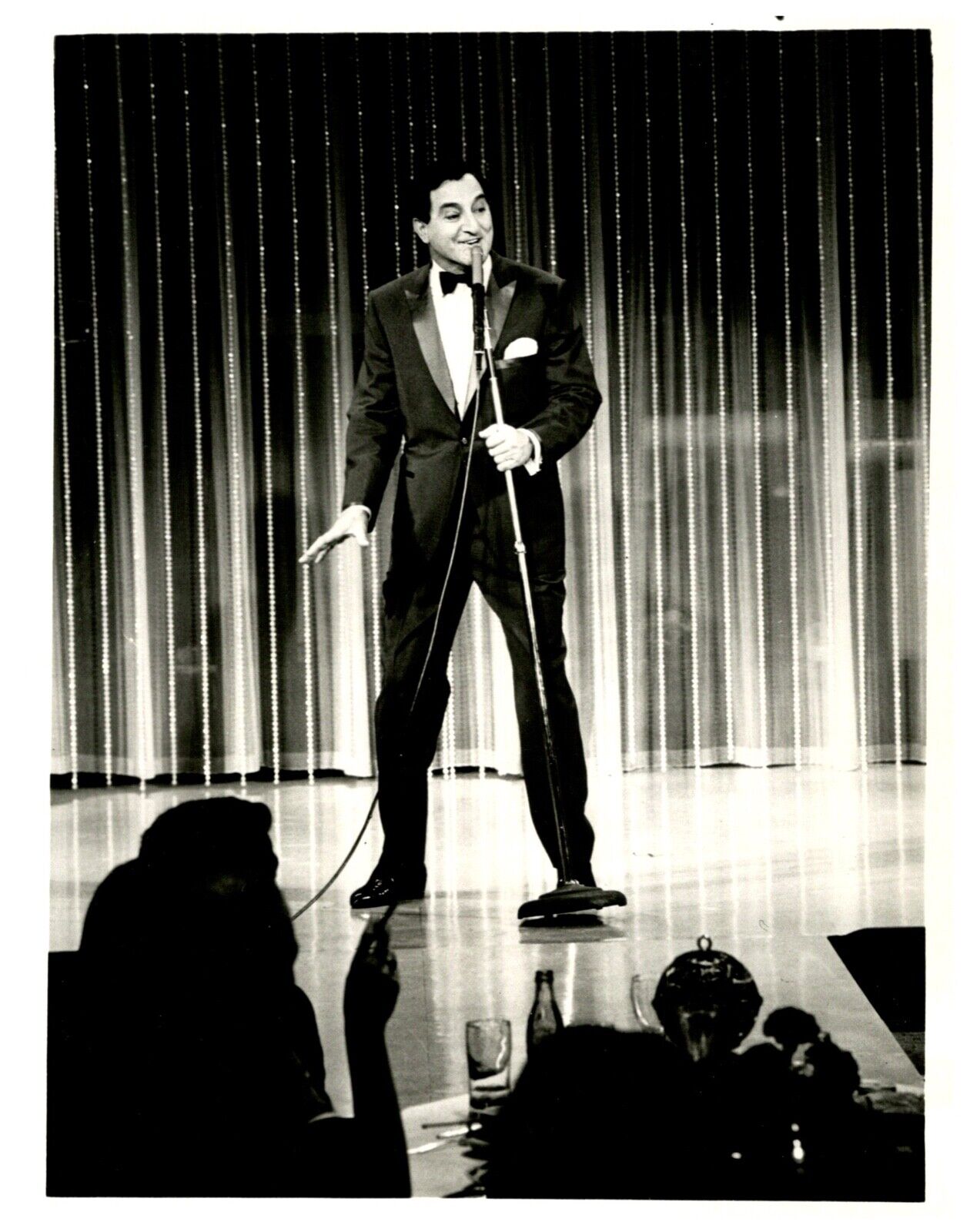Danny Thomas American Comedian Unsigned Vintage Celebrity 71/2x91/2 B&W Photo J