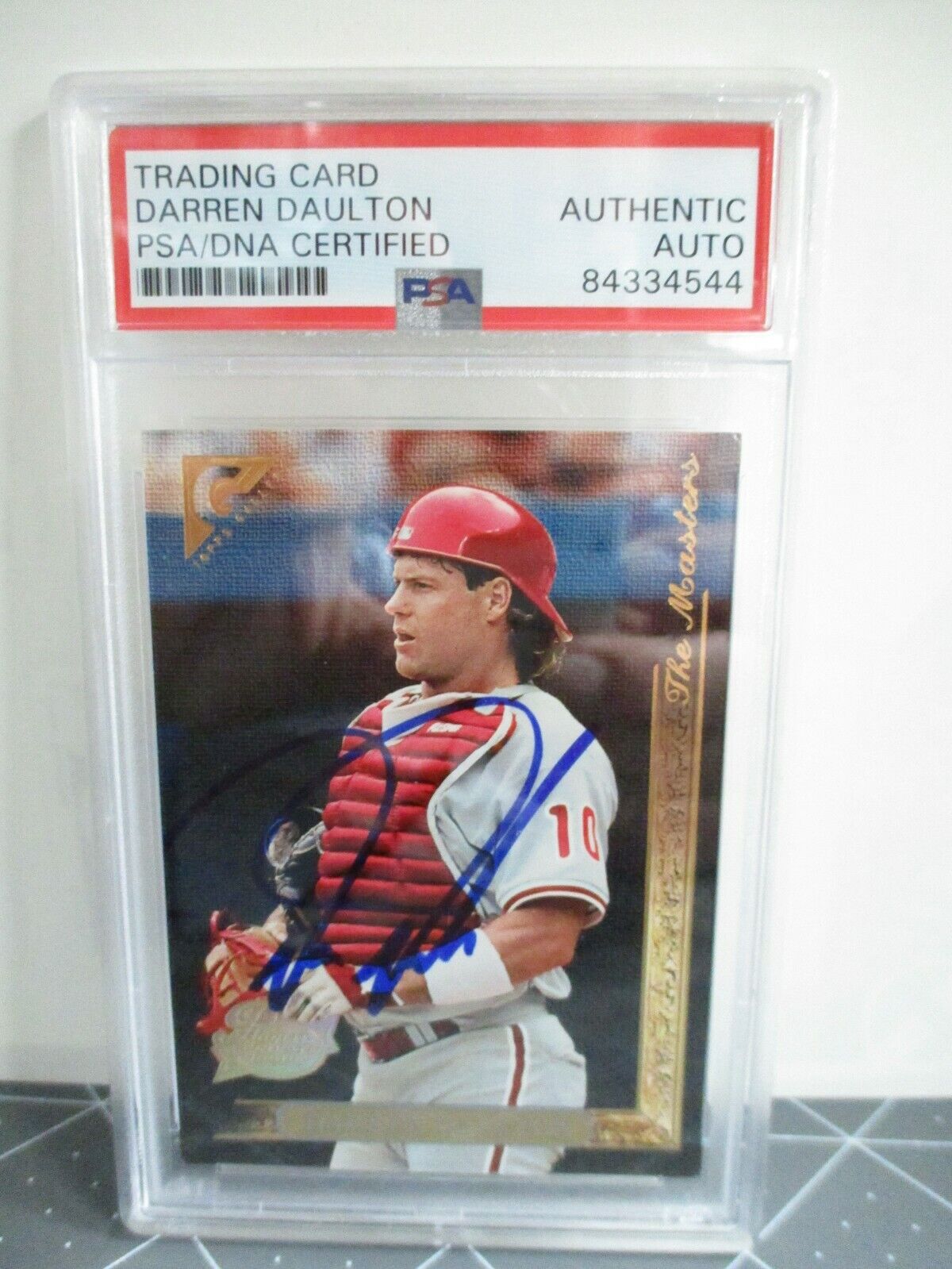 Darren Daulton - Trading/Sports Card Signed