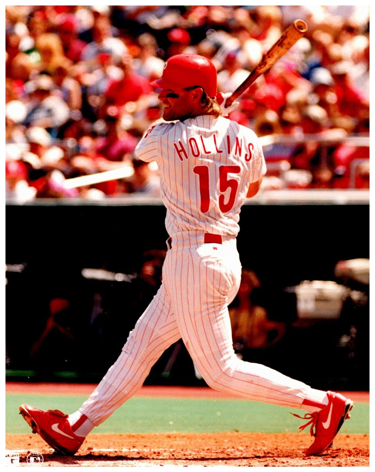 Dave Hollins Philadelphia Phillies 8x10 Sports Photo B Unsigned