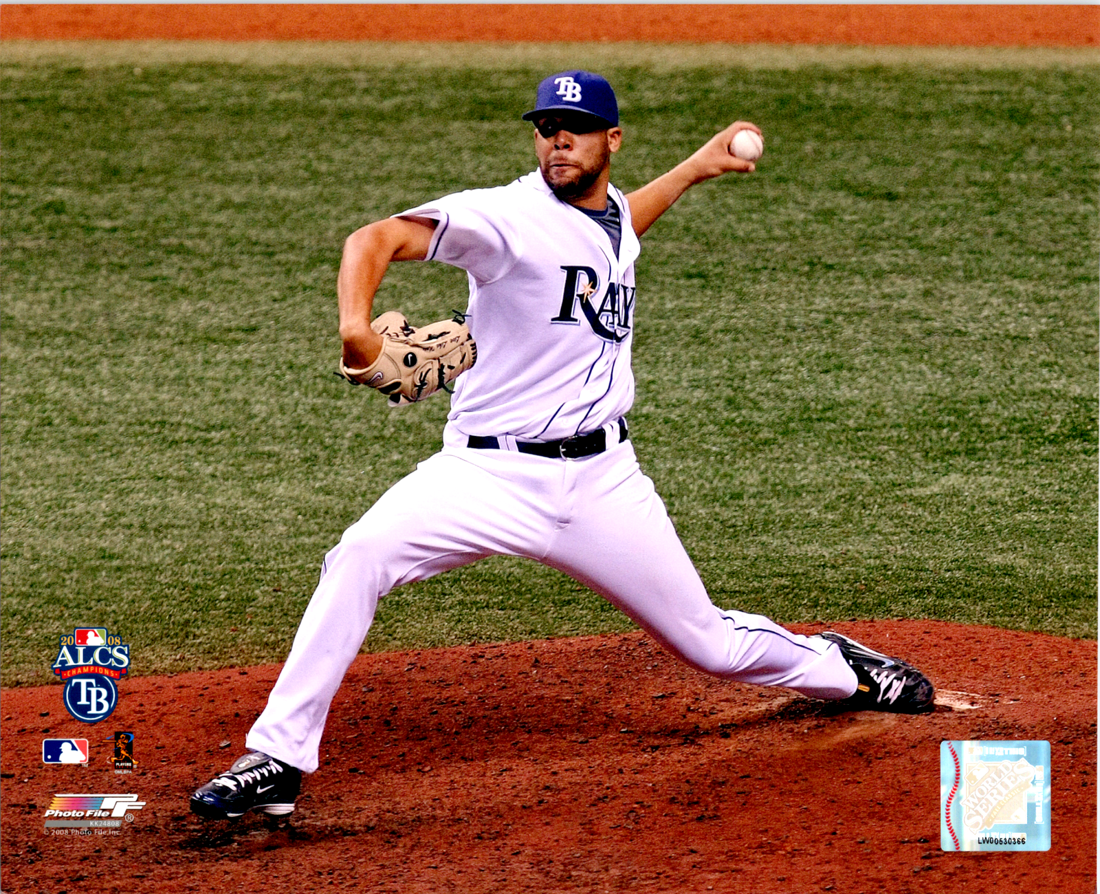 David Price Tampa Bay Rays ALCS 8x10 Color Photo Unsigned - All