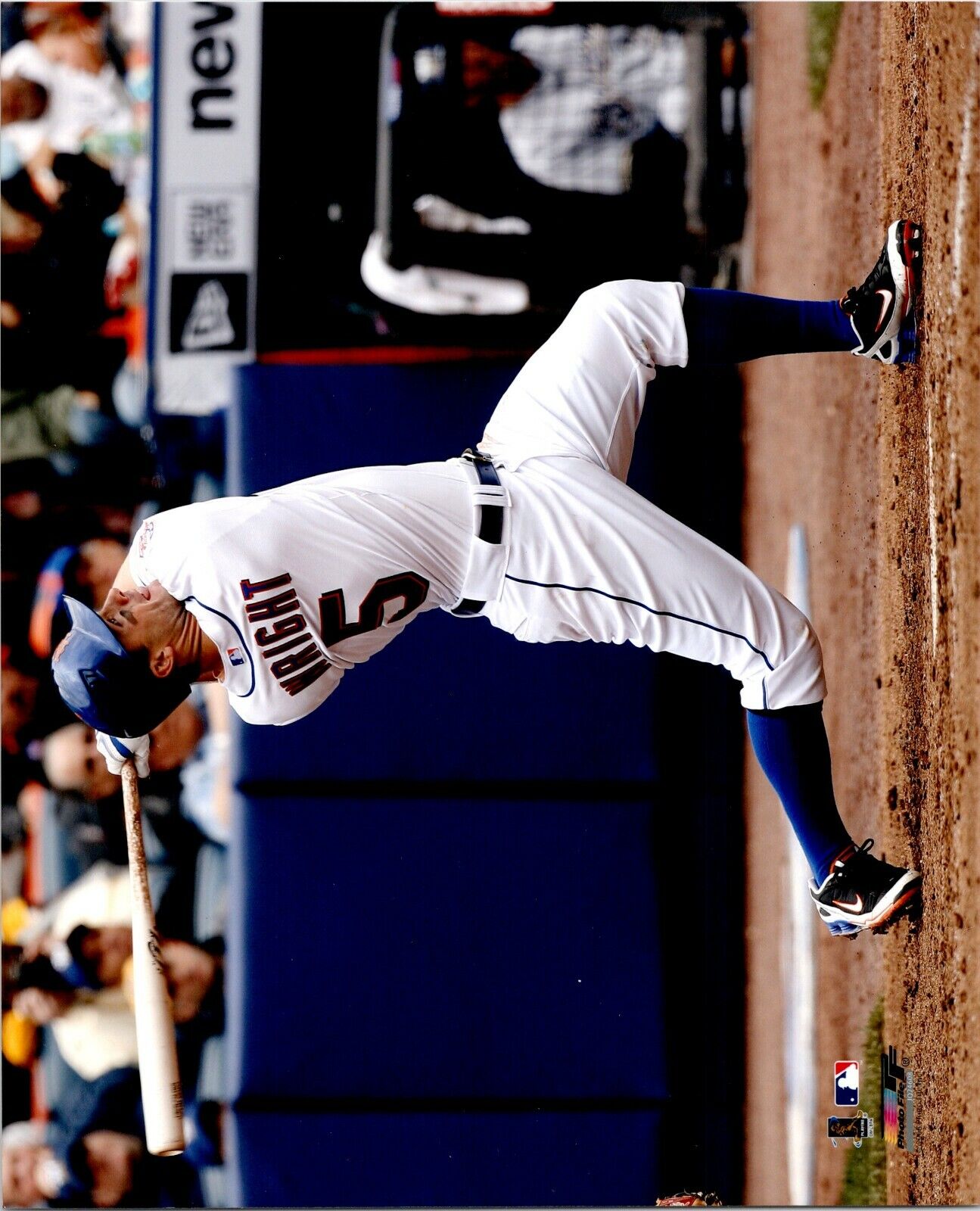 David Wright New York Mets 8x10 Color Photo