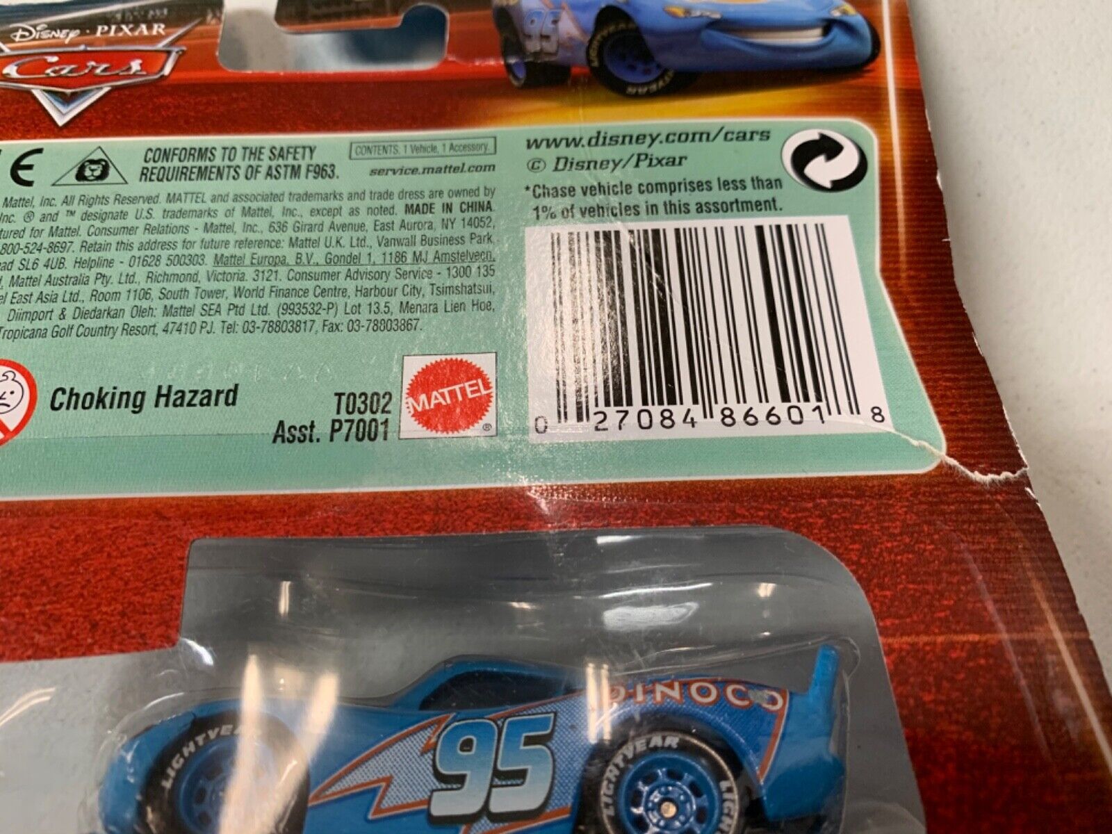 Disney Cars Look My Eyes Change Lightning McQueen with Celebrity Signature  Chase