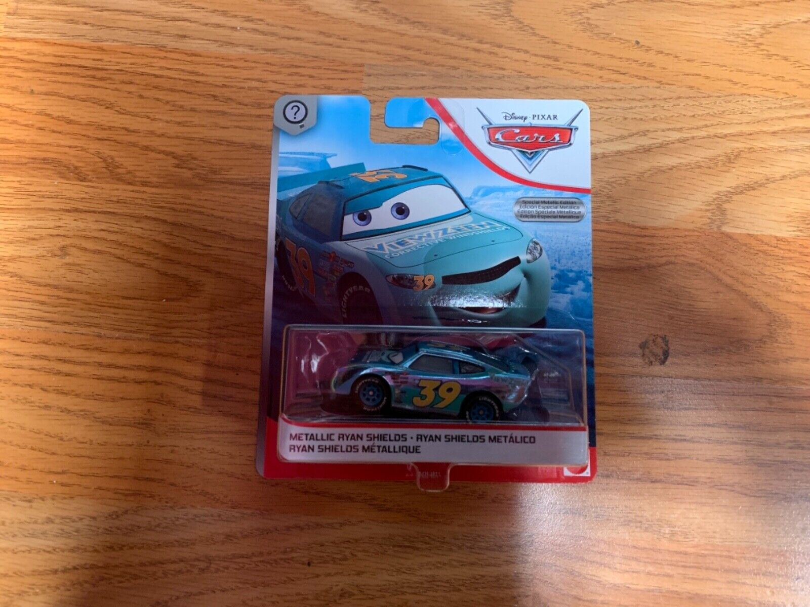 Disney Pixar Cars 3 2019 Metallic Ryan Shields Scavenger Hunt