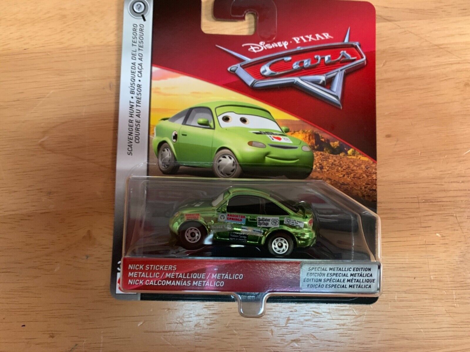 Disney Pixar Cars 3 2019 Nick Stickers Savenger Hunt