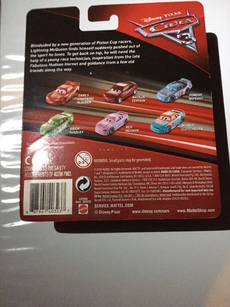 Disney Pixar Cars 3 Chip Gearings