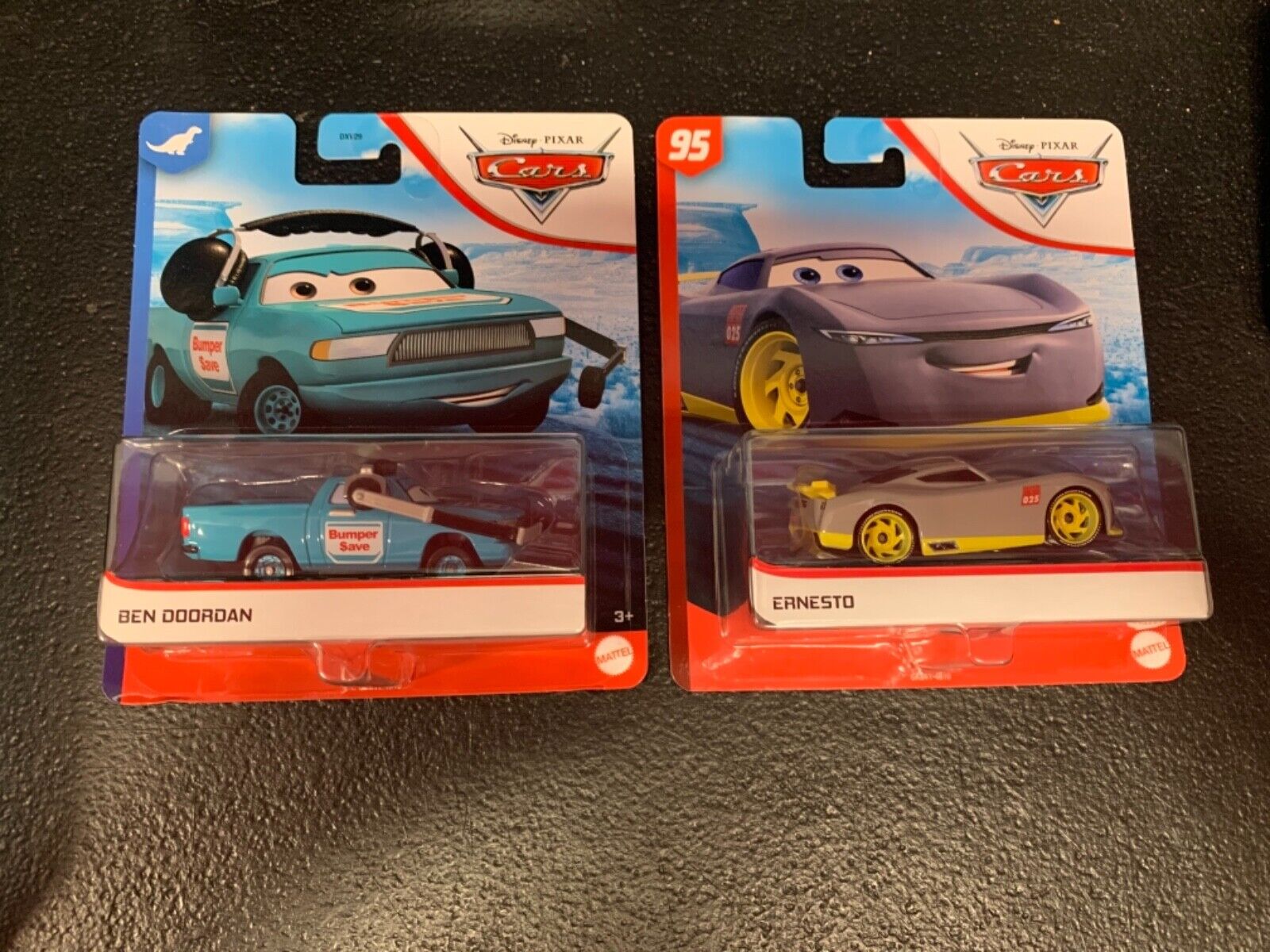 Disney Pixar Cars Ben Doordan & Ernesto Lot of 2