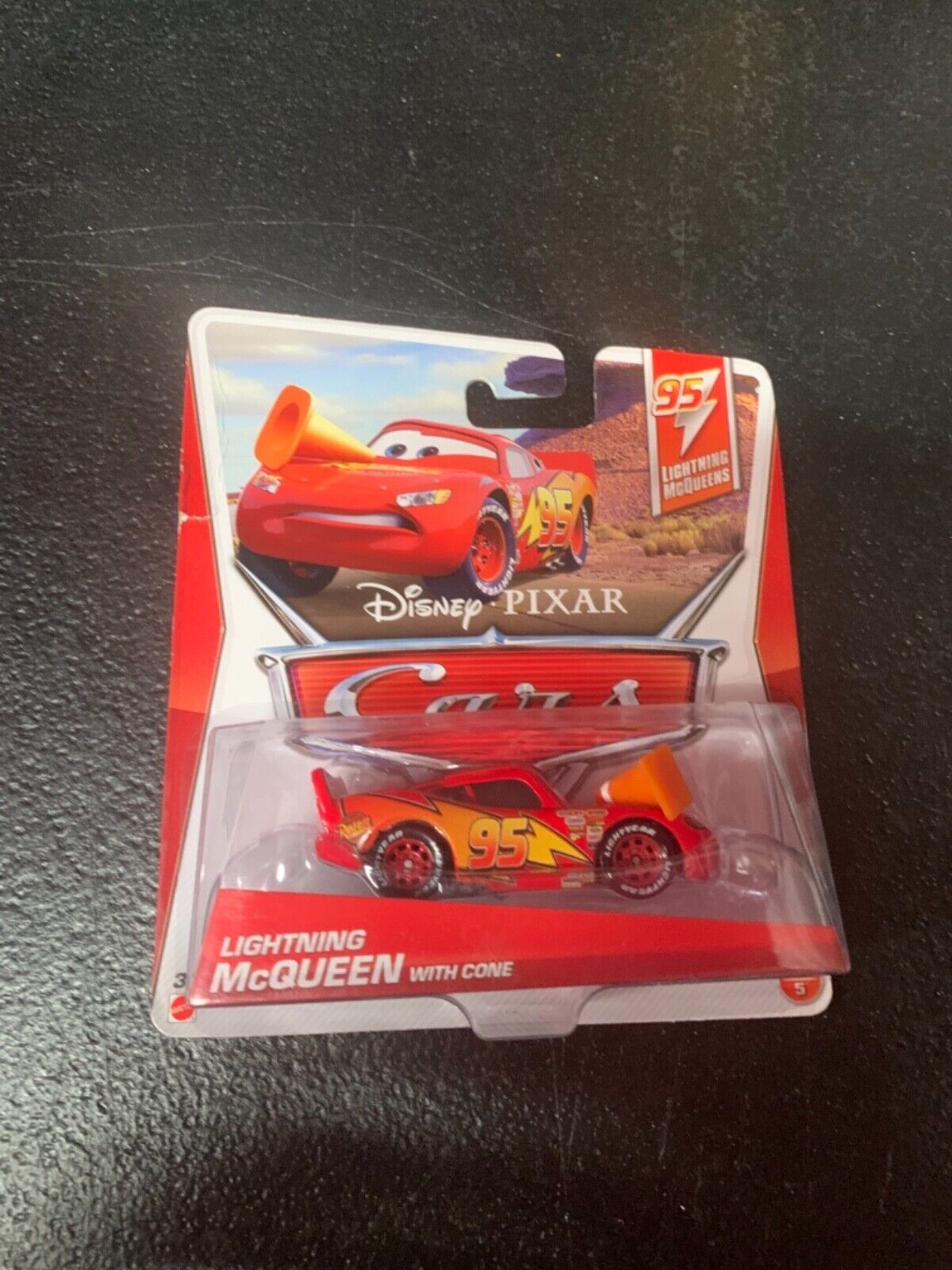 Disney Pixar Cars Lightning McQueen with Cone