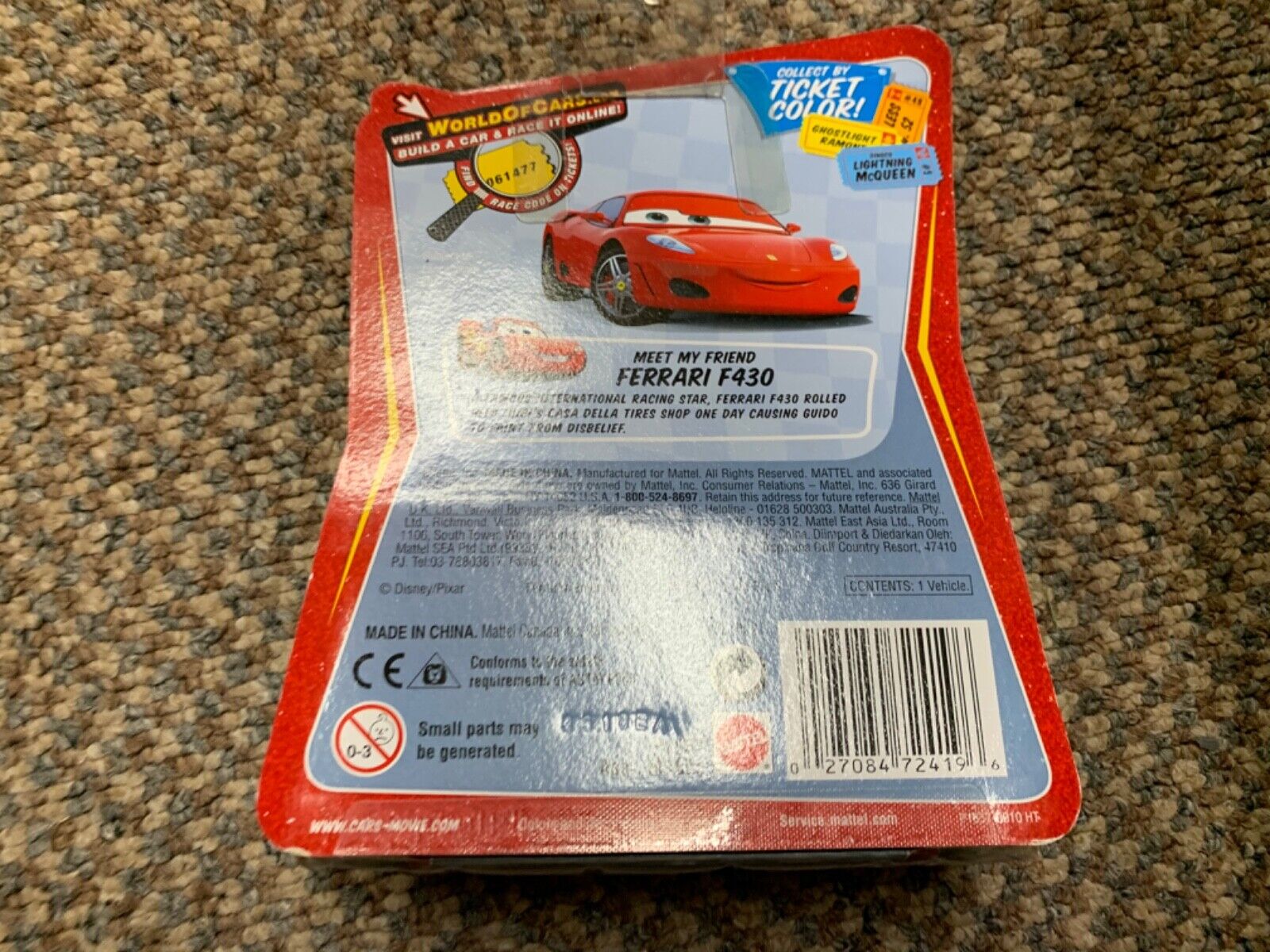 Disney Pixar Cars Race O Rama Milton Calypeer