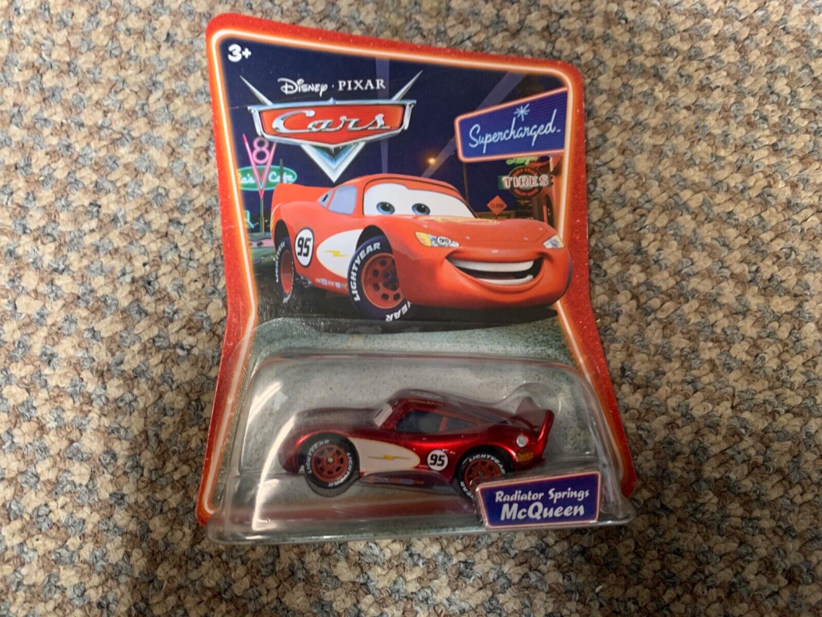 Disney Pixar Cars Supercharged Radiator Springs Lightning McQueen