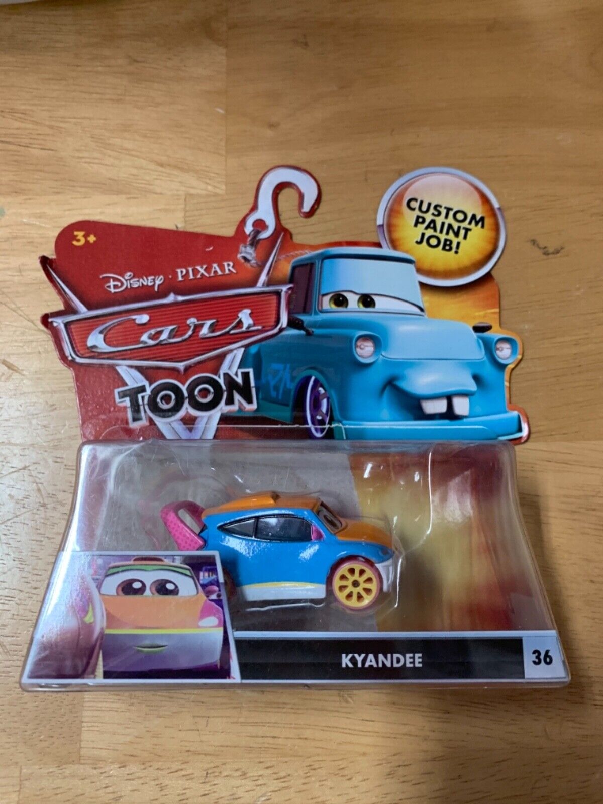 Disney Pixar Cars Toon Kyandee Opened RARE