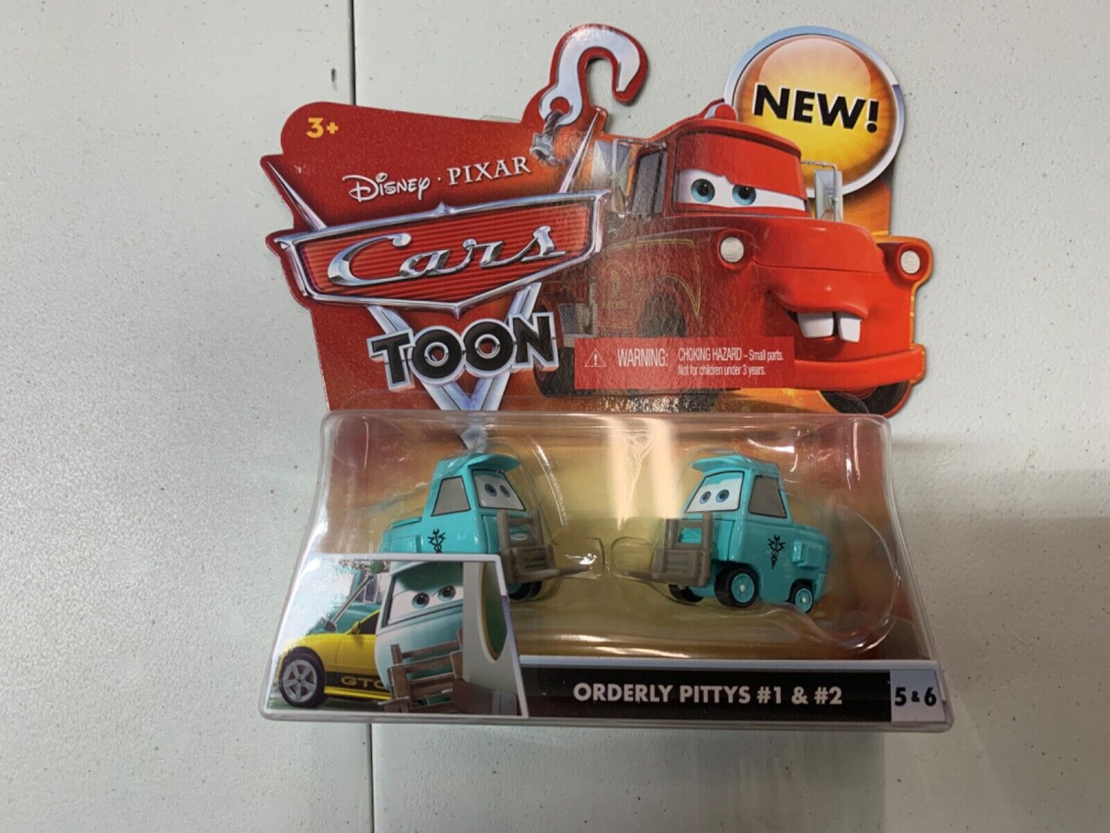 Disney Pixar Cars Toon Orderly Pittys 1 & 2