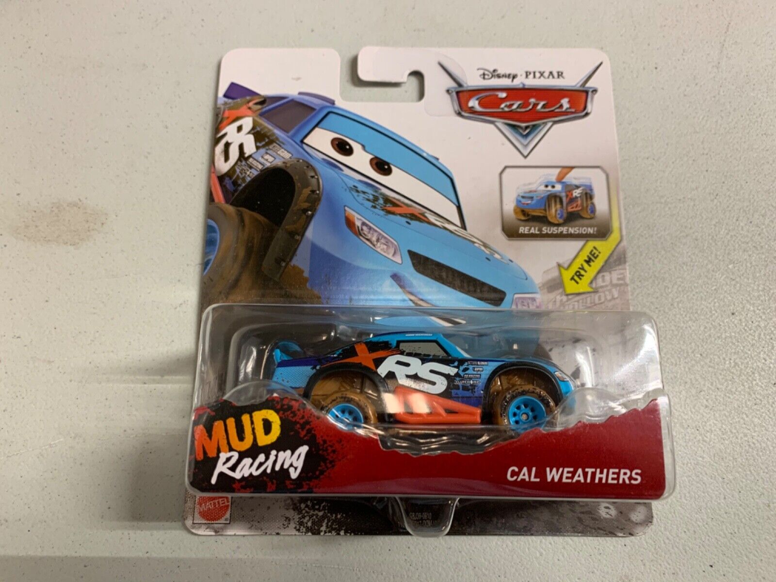 Disney Pixar Cars XRS Mud Racing Cal Weathers