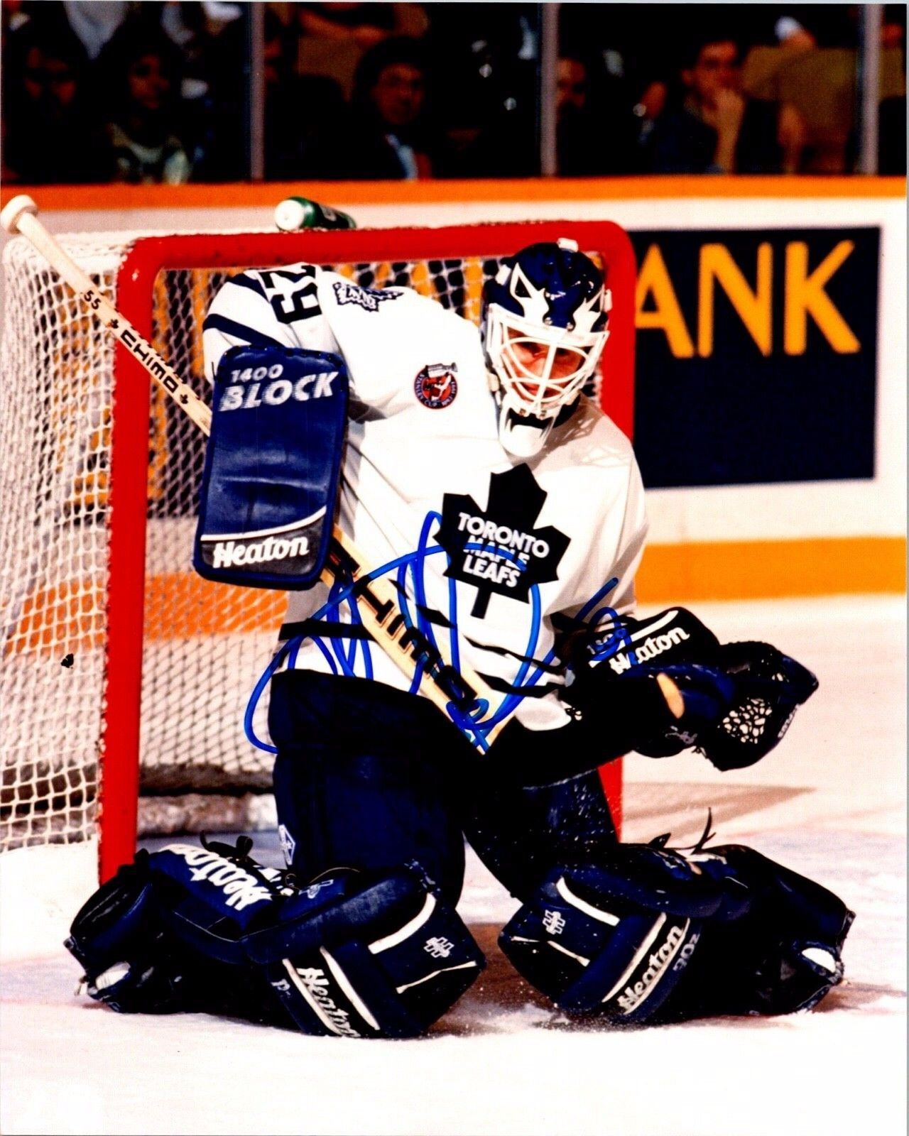 Felix Potvin Toronto Maple Leafs Autographed 8x10 Photo Certified by All Sports