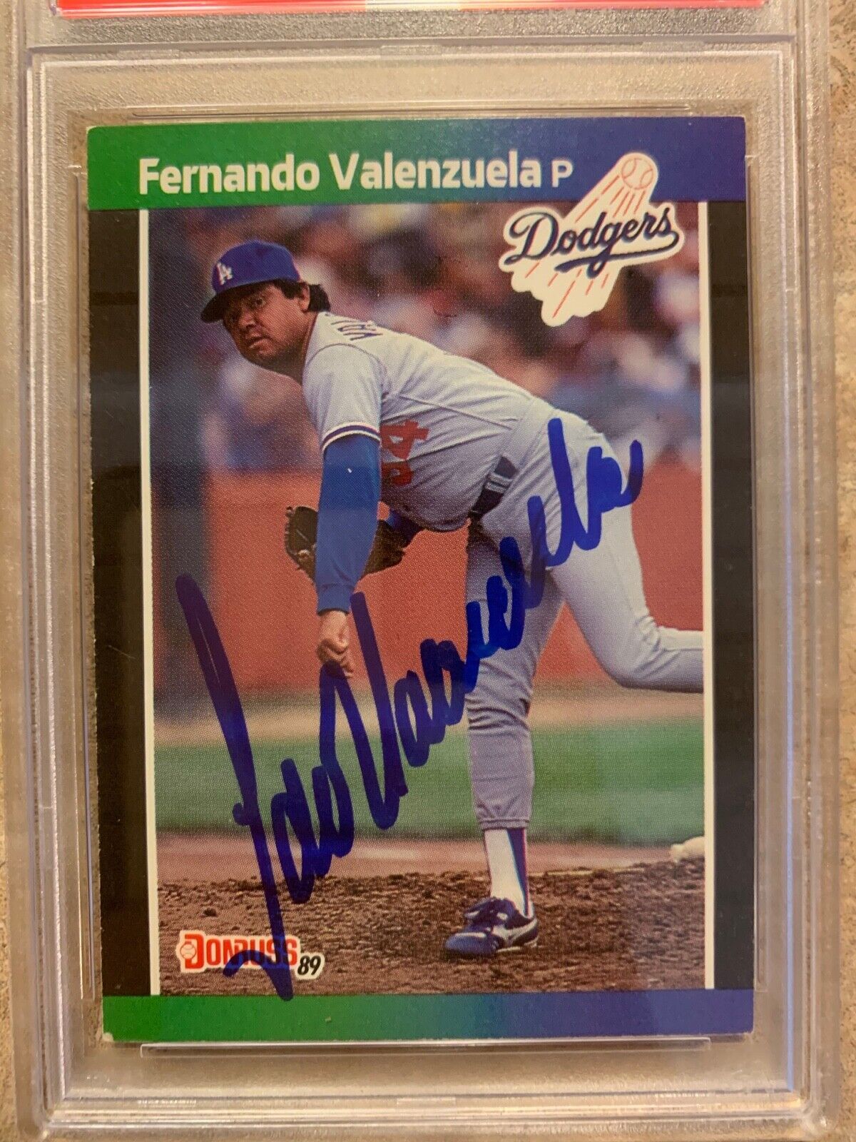 MLB Fernando Valenzuela Signed Trading Cards, Collectible Fernando