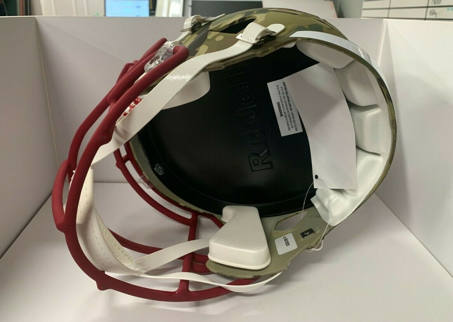 Florida State Camouflage Full Size Replica Helmet Excellent Original Box