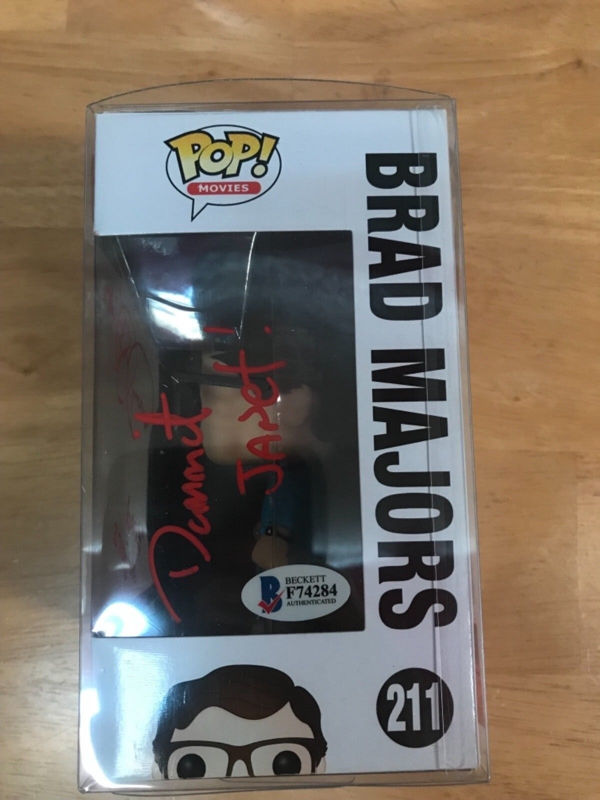 Funko Pop Barry Bostwick “Brad Majors” Rocky Horror Pic Show Autograph Beckett