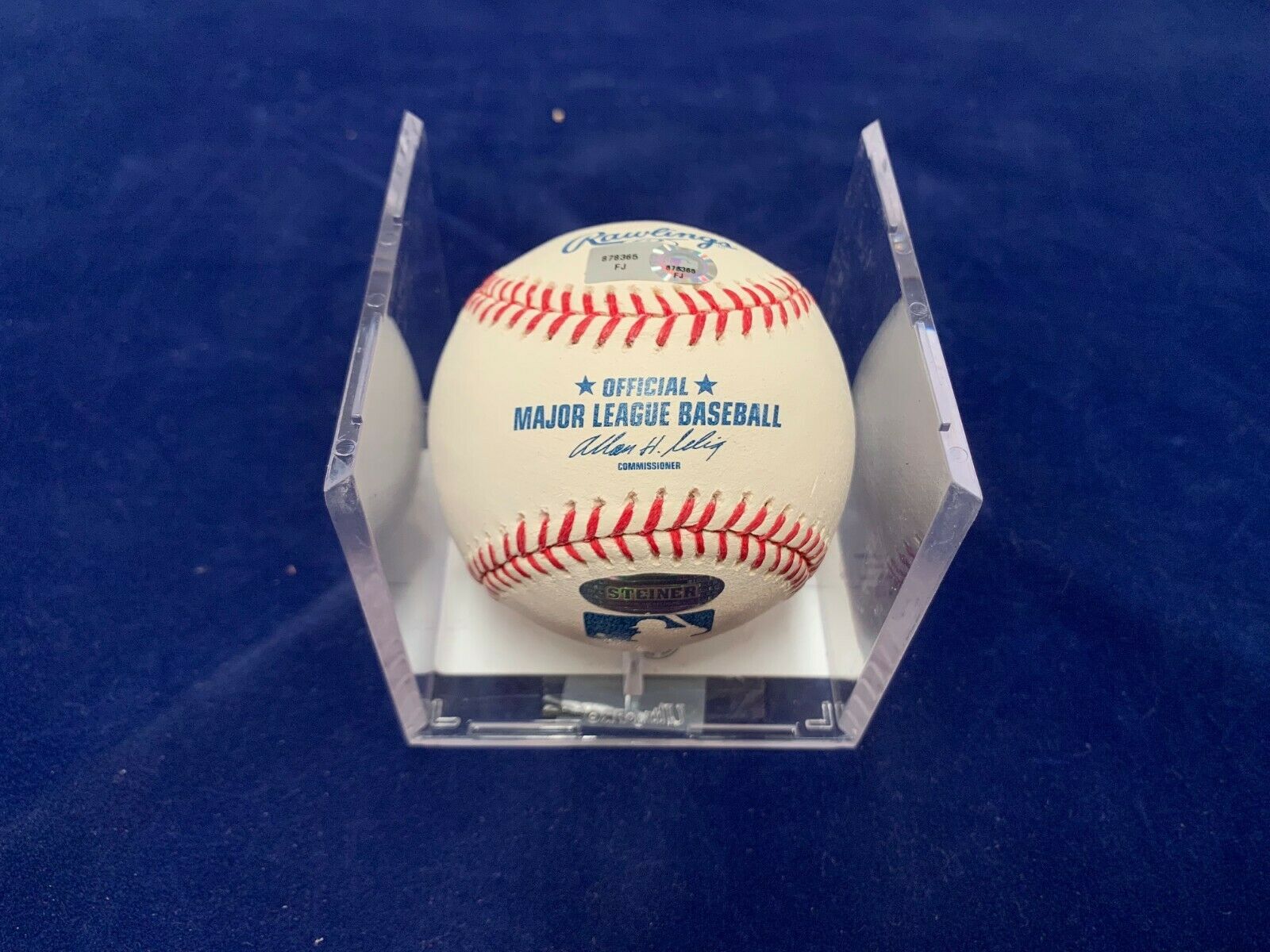Greg Maddux Autographed MLB Baseball Steiner & MLB Authentic