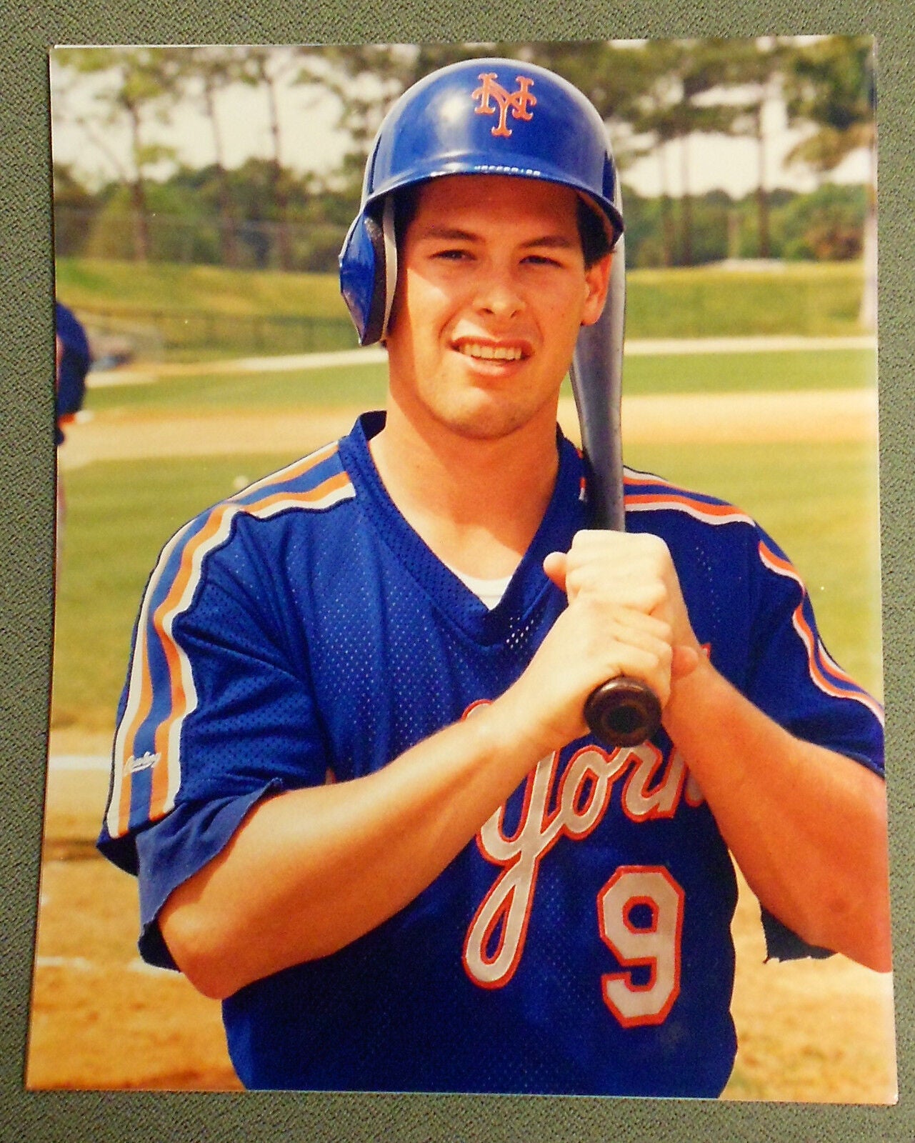 Gregg Jefferies METS  8x10 Color Photo 4  New York Mets