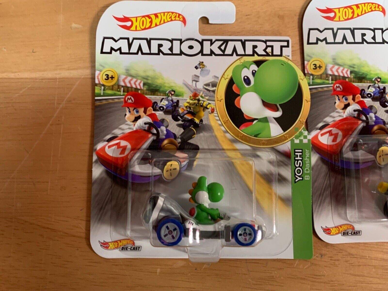 Hot Wheels Diecast Mario Kart Set of 5 Cars