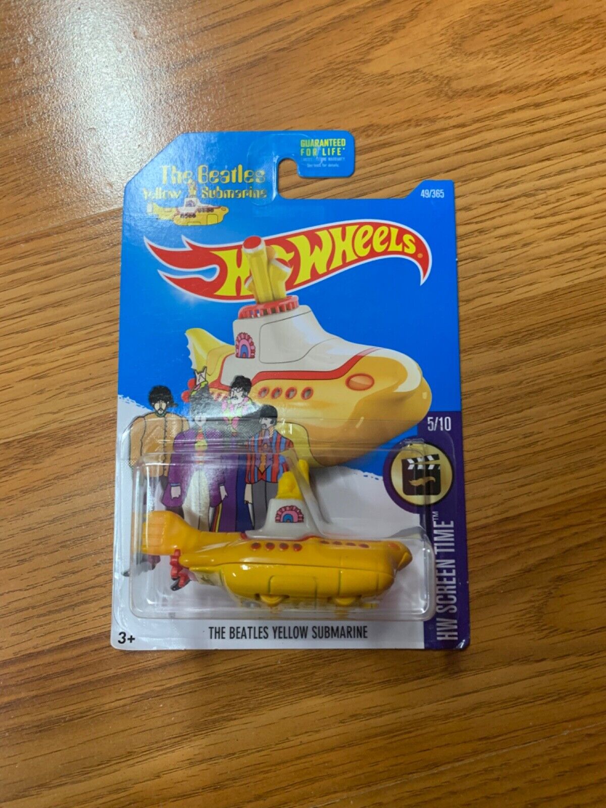 Hot Wheels Movies Screen Time The Beatles Yellow Submarine NEW SEALED