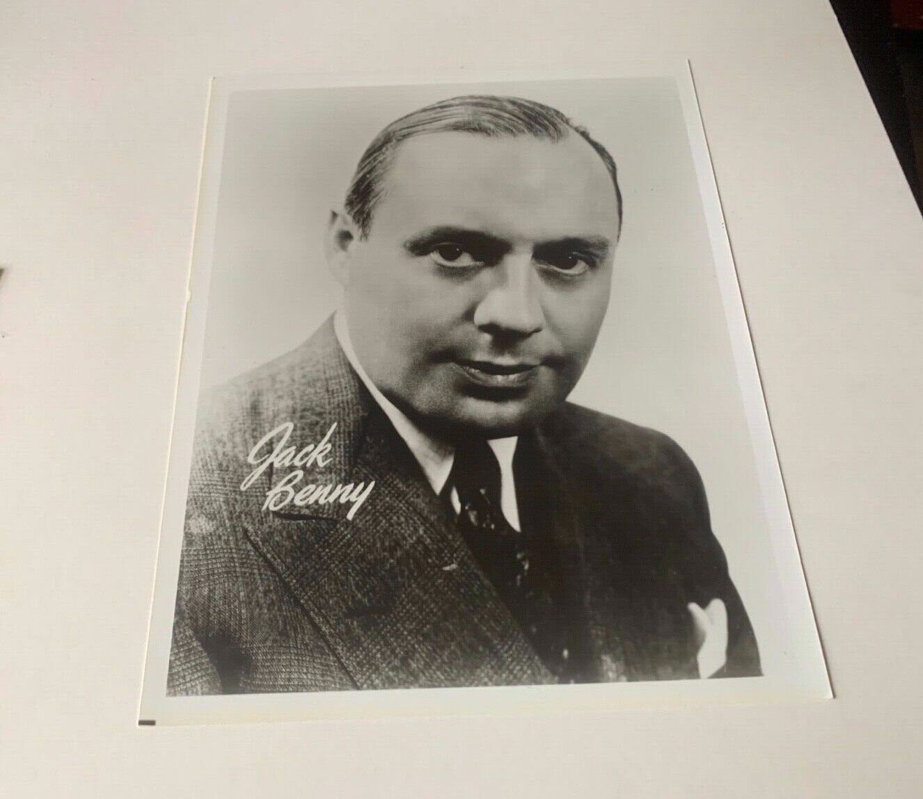 Jack Benny Unsigned Vintage Publicity 8x10 Black and White Celebrity Photo