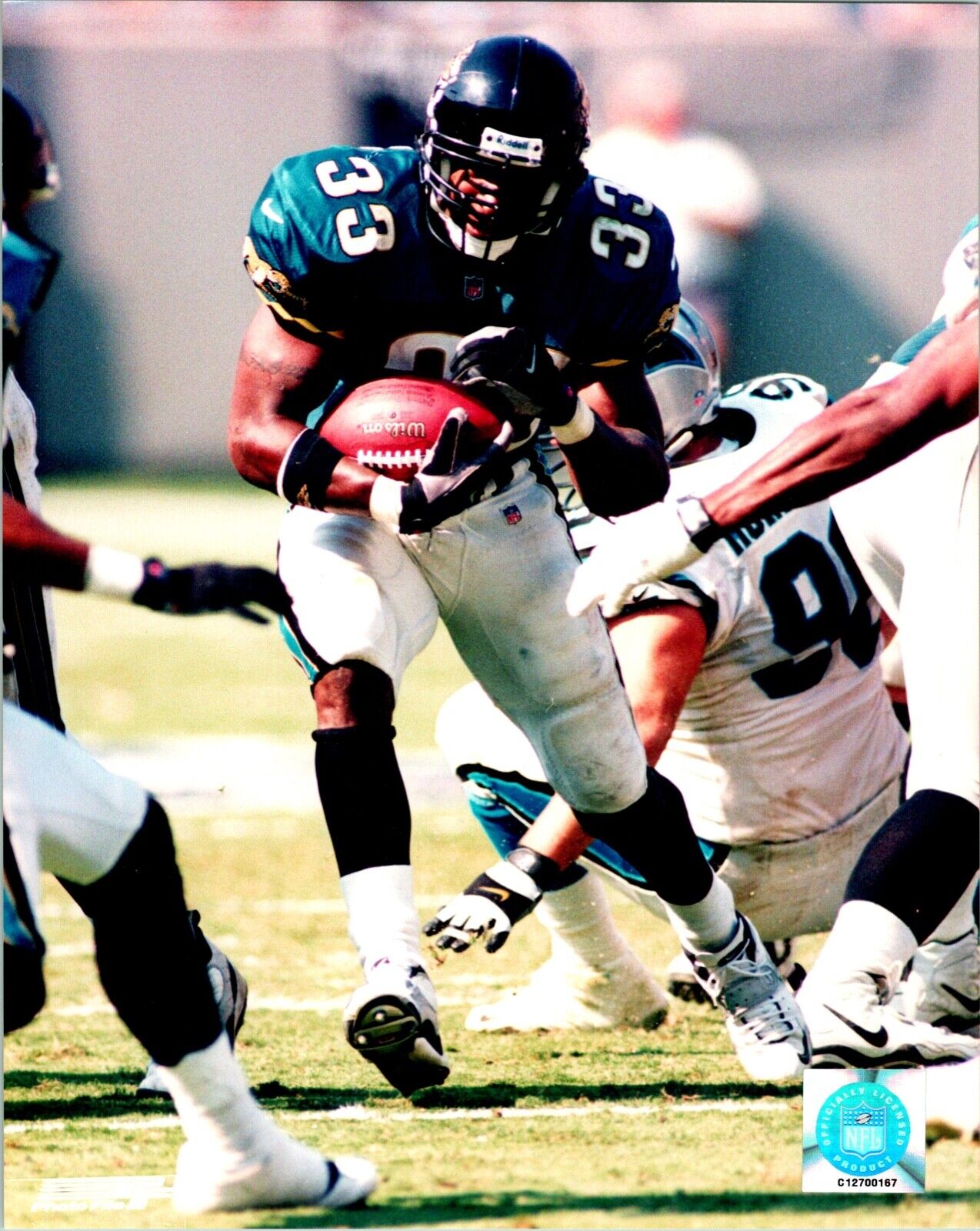 James Stewart Jacksonville Jaguars 8x10 Color Sports Photo with NFL Hologram