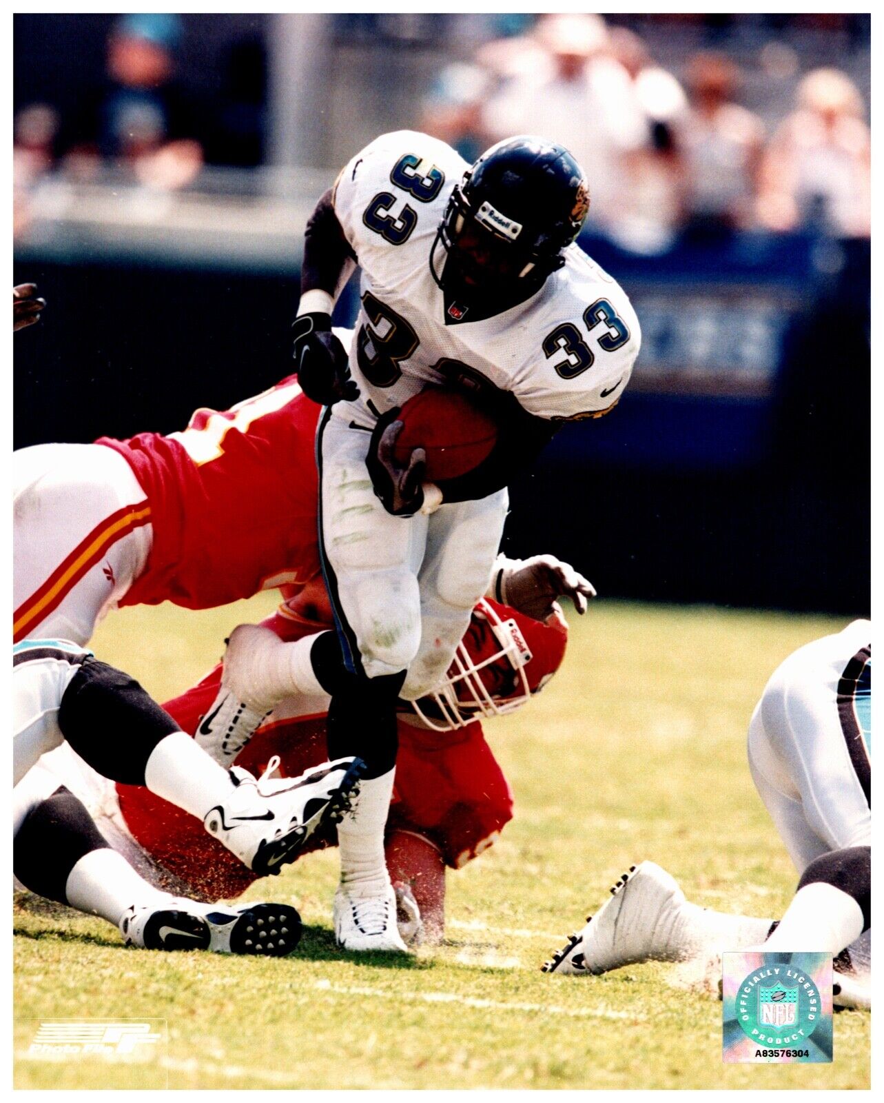 James Stewart Jacksonville Jaguars Photofile Unsigned 8x10 Sports HG Photo