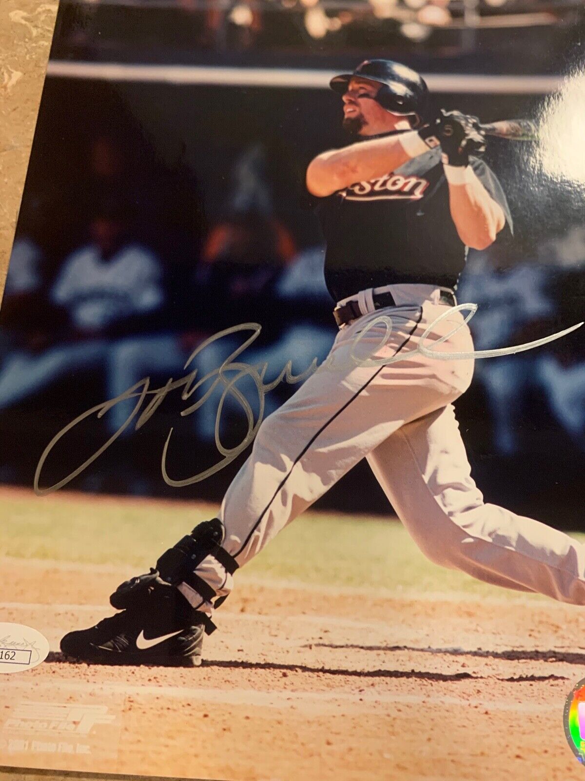 Jeff Bagwell Houston Astros Autographed 8x10 Photo JSA COA Q5916 MLB Hologram