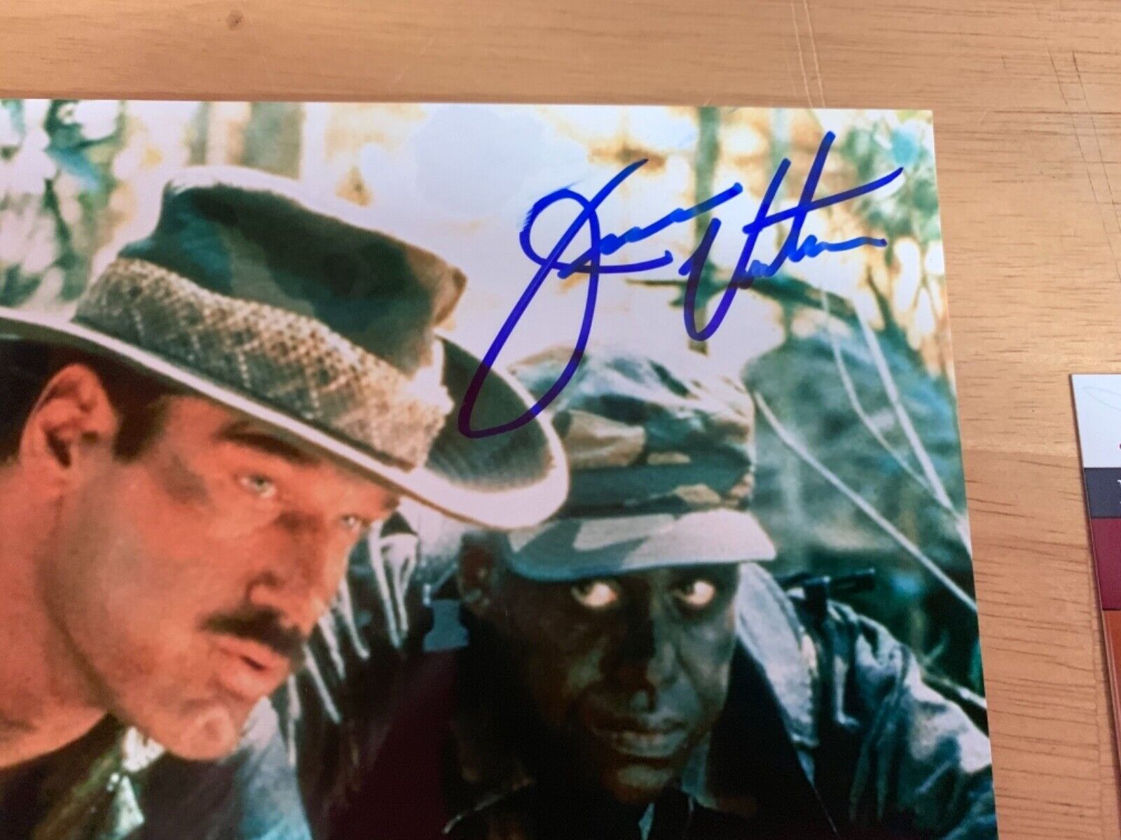 Jesse Ventura 'Predator” Actor Autographed 8x10 Photo JSA