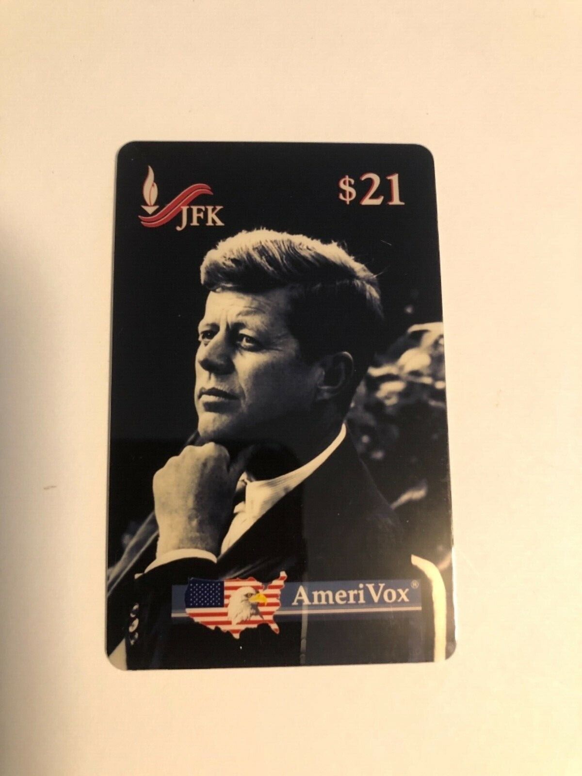 JFK John Kennedy Phone Card 1994 Proof $21