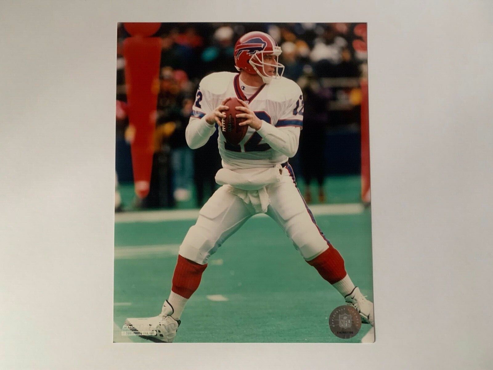 Jim Kelly Buffalo Bills NFL Football Sports 8x10 Color Photo with NFL Hologram