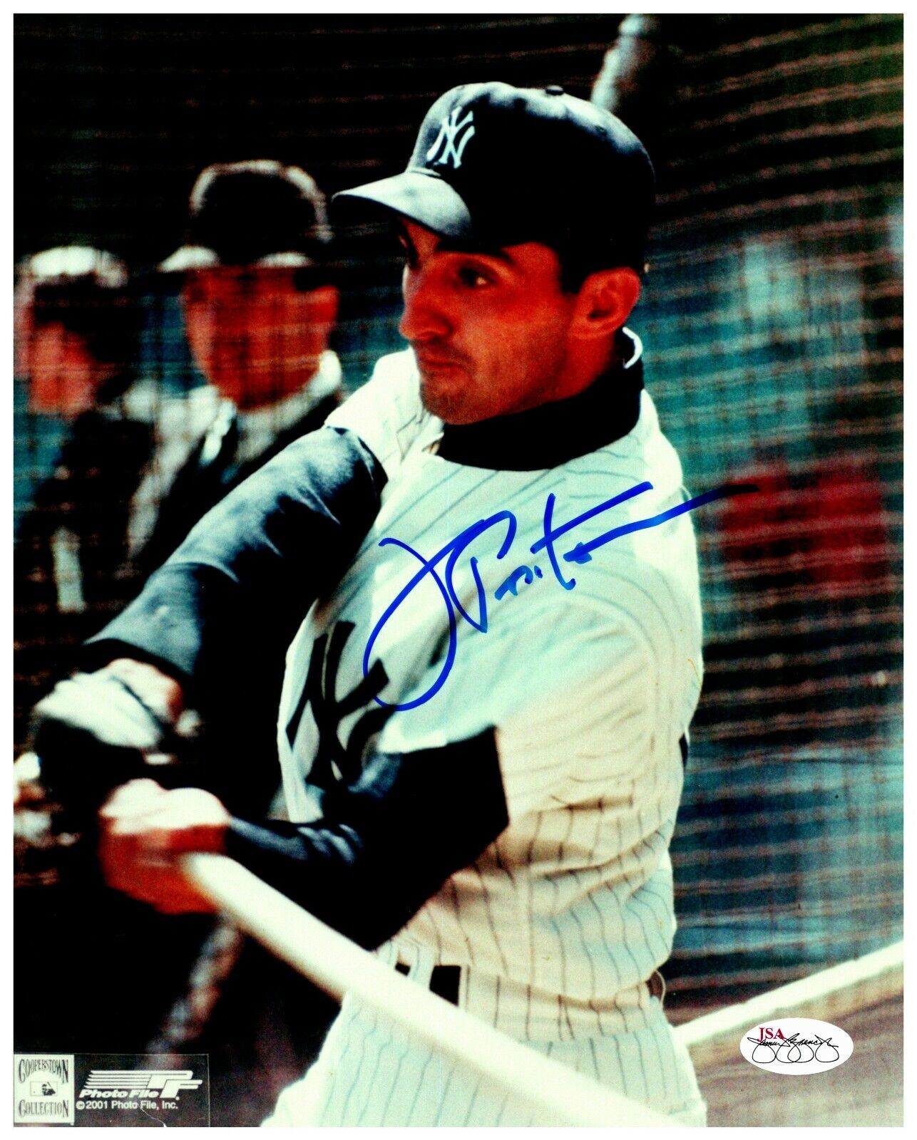 Joe Pepitone New York Yankees Autographed Signed 8x10 Color Photo JSA SOA