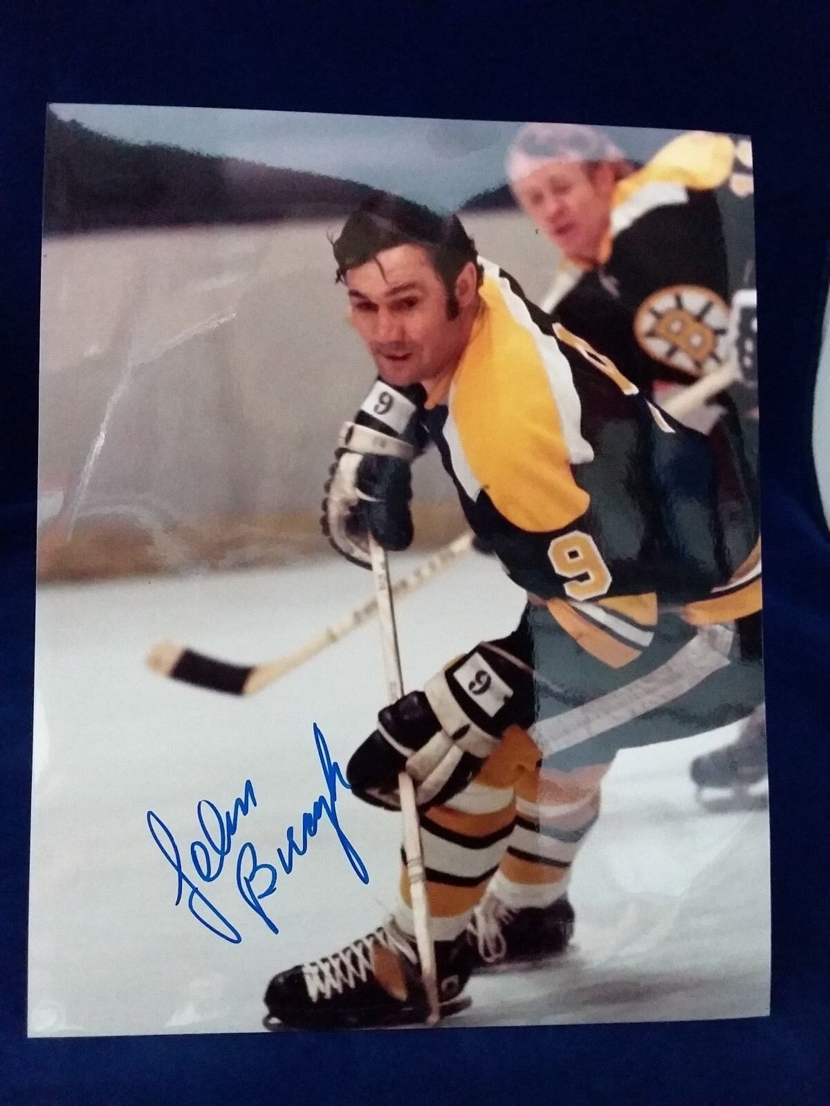 John Bucyk Boston Bruins  Autographed 8x10 Photo