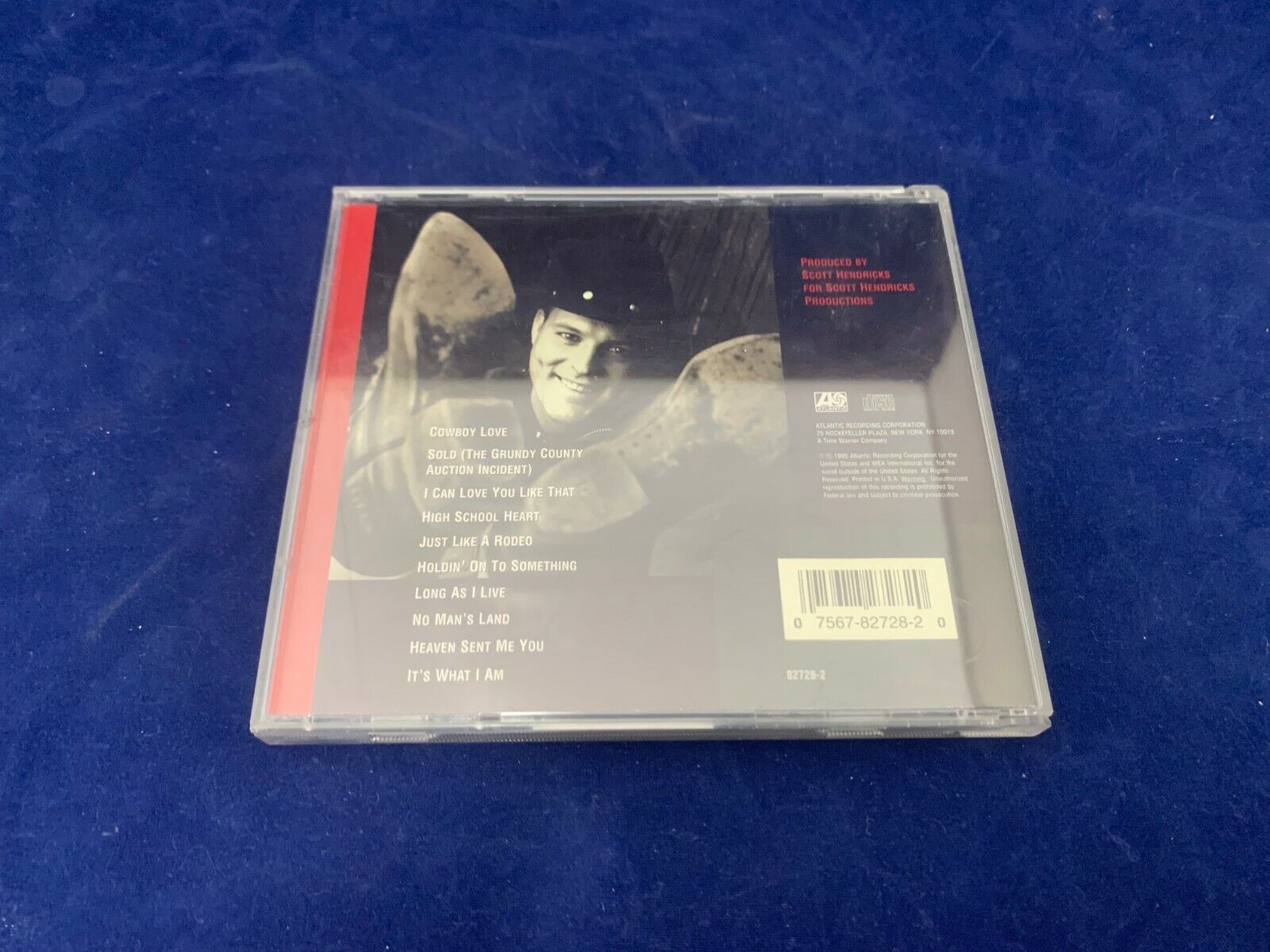 John Michael Montgomery CD Album Used with Free Shipping 1995 Atlantic Records