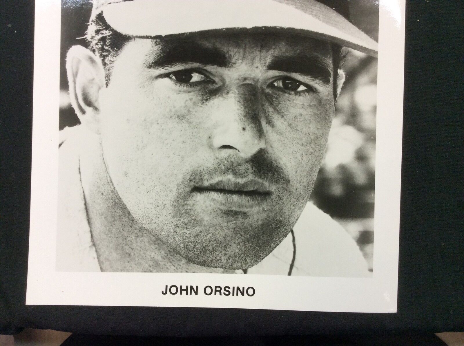 John Orsino Baltimore Orioles 8x10 B&W photo Tadder Team Issued photo