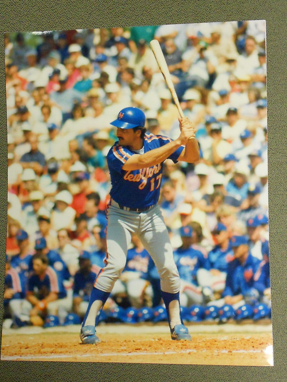 Keith Hernandez METS  8x10 Color Photo 5 New York Mets