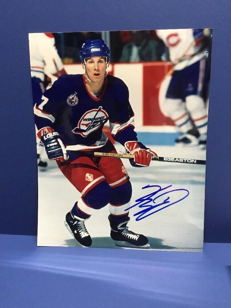 Keith Tkachuk Winnipeg Jets Autographed 8x10 Photo A