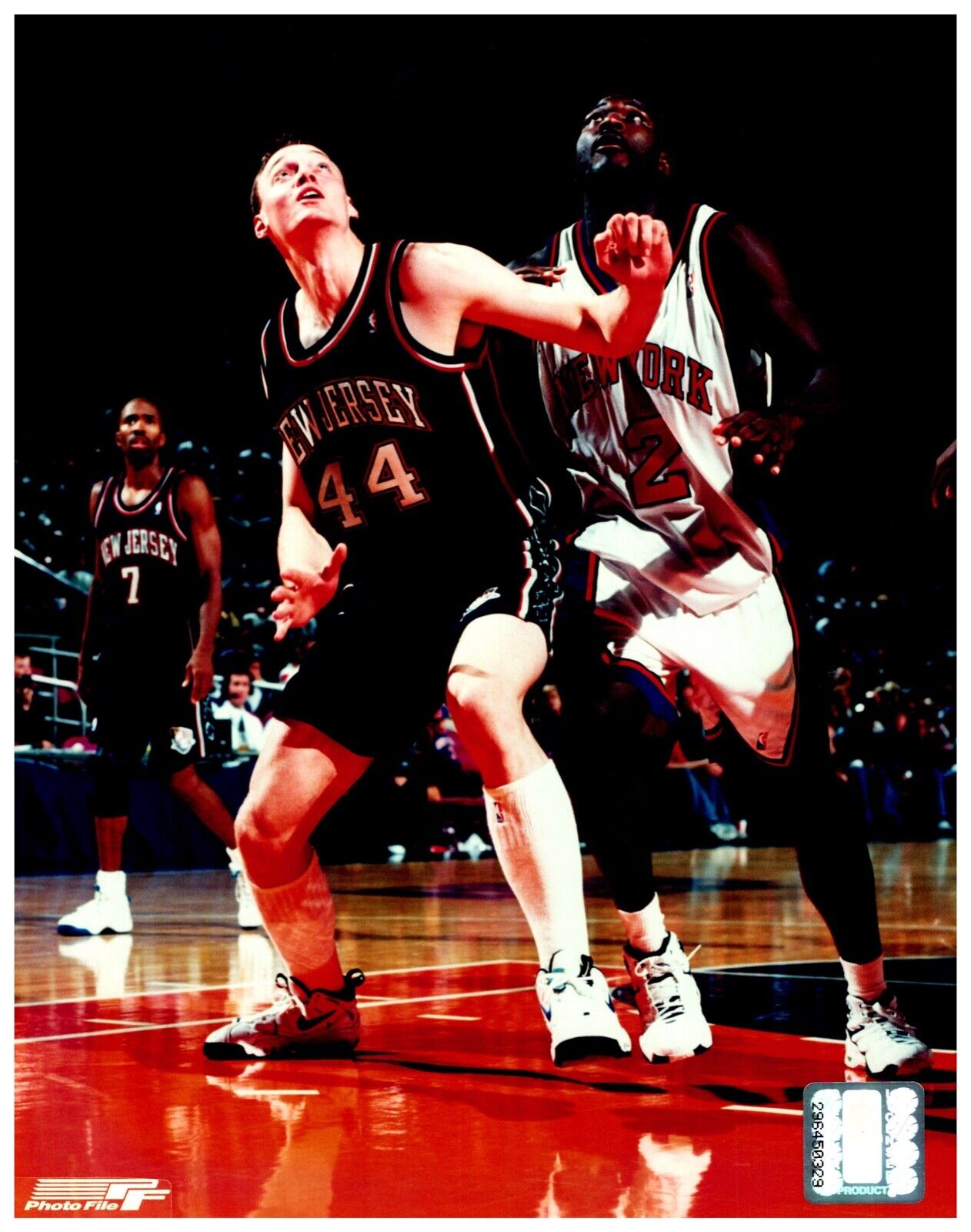 Keith Van Horn New Jersey Jets Unsigned 8x10 Sports Photo C NBA Hologram Sticker