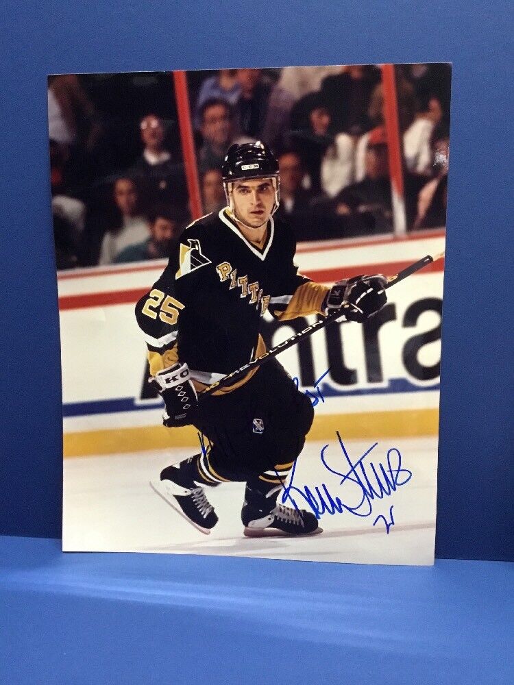 Kevin Stevens Pittsburgh Penguins Autographed 8x10 Photo B