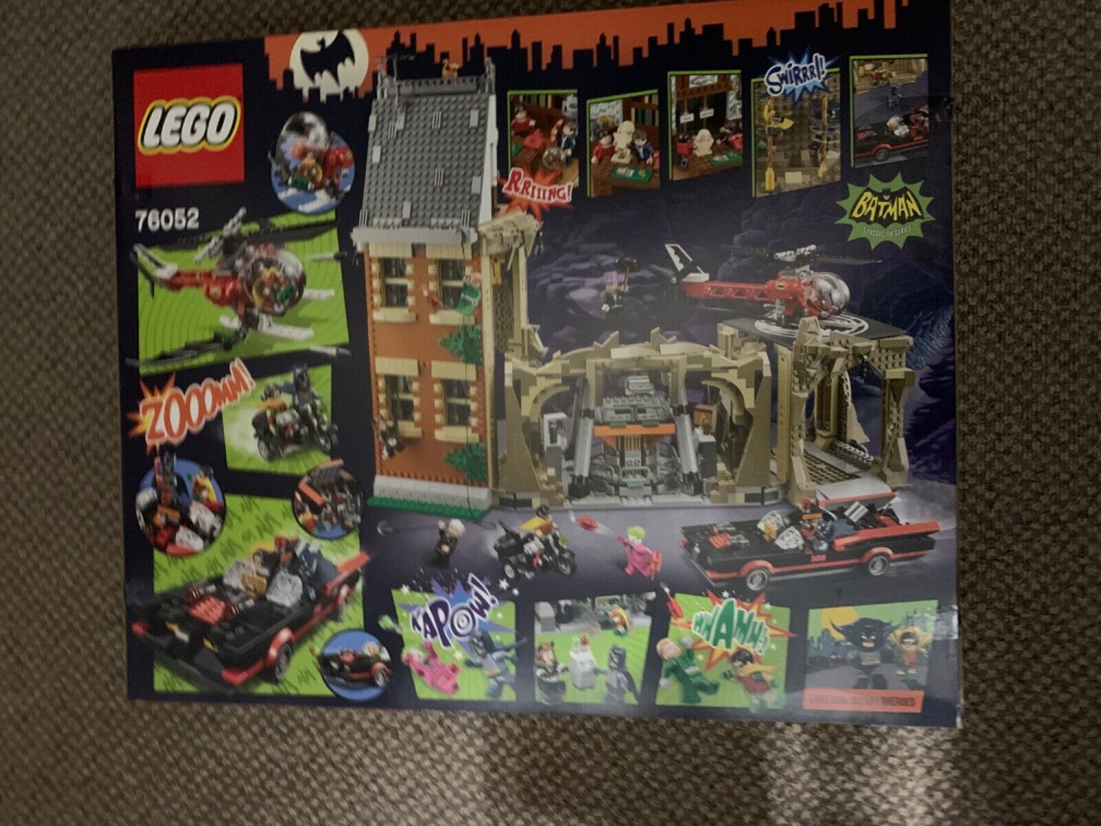 LEGO 76052 Batman Classic TV Series Batcave - All Sports Custom Framing