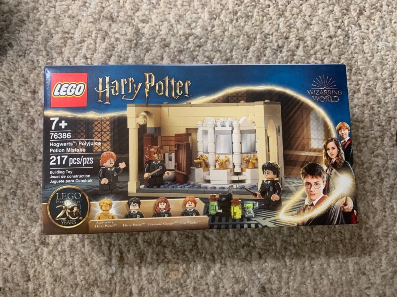 LEGO Harry Potter 76386 Hogwarts: Polyjuice Potion Mistake Gold Harry - All  Sports Custom Framing